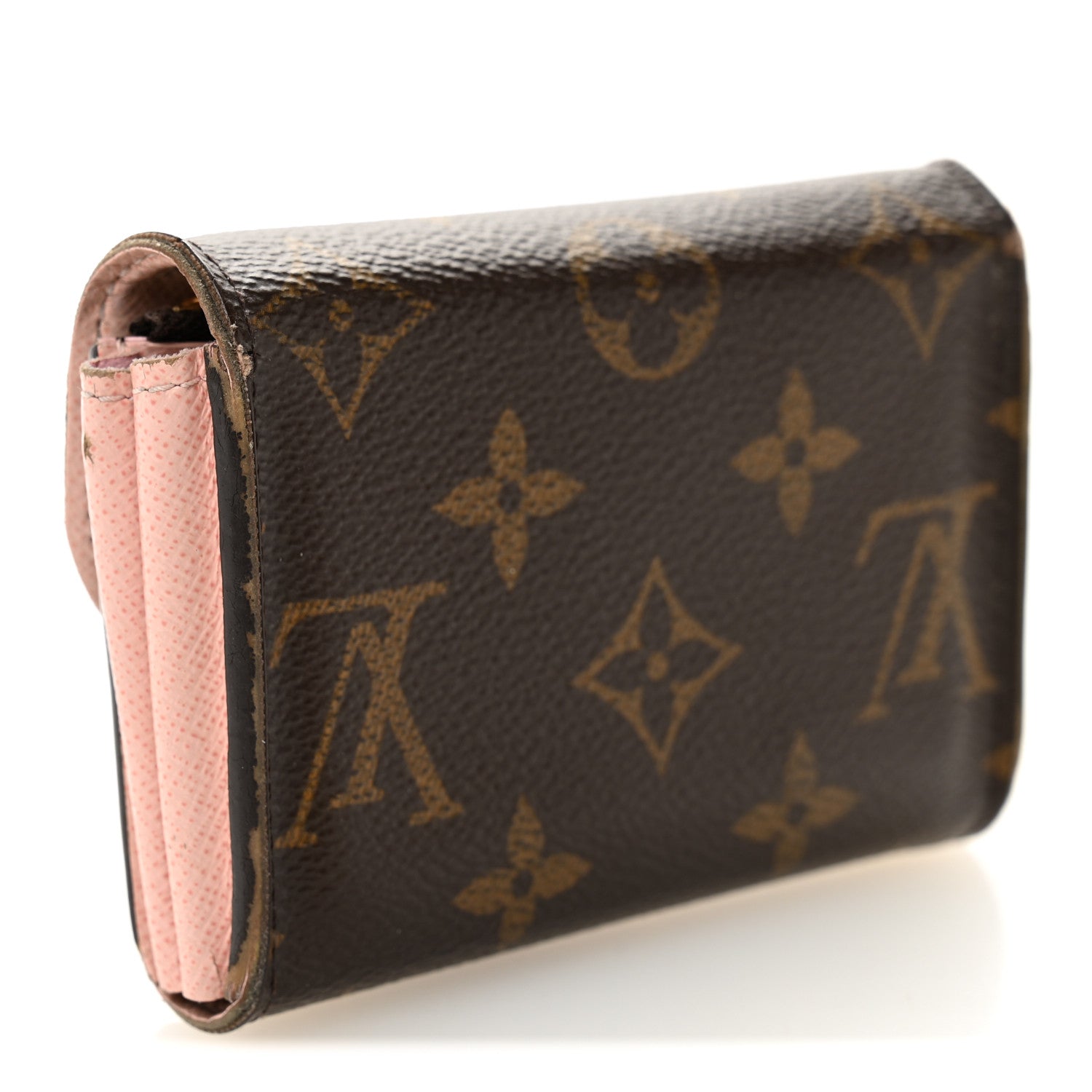 Monogram Rosalie Coin Purse Rose Ballerine