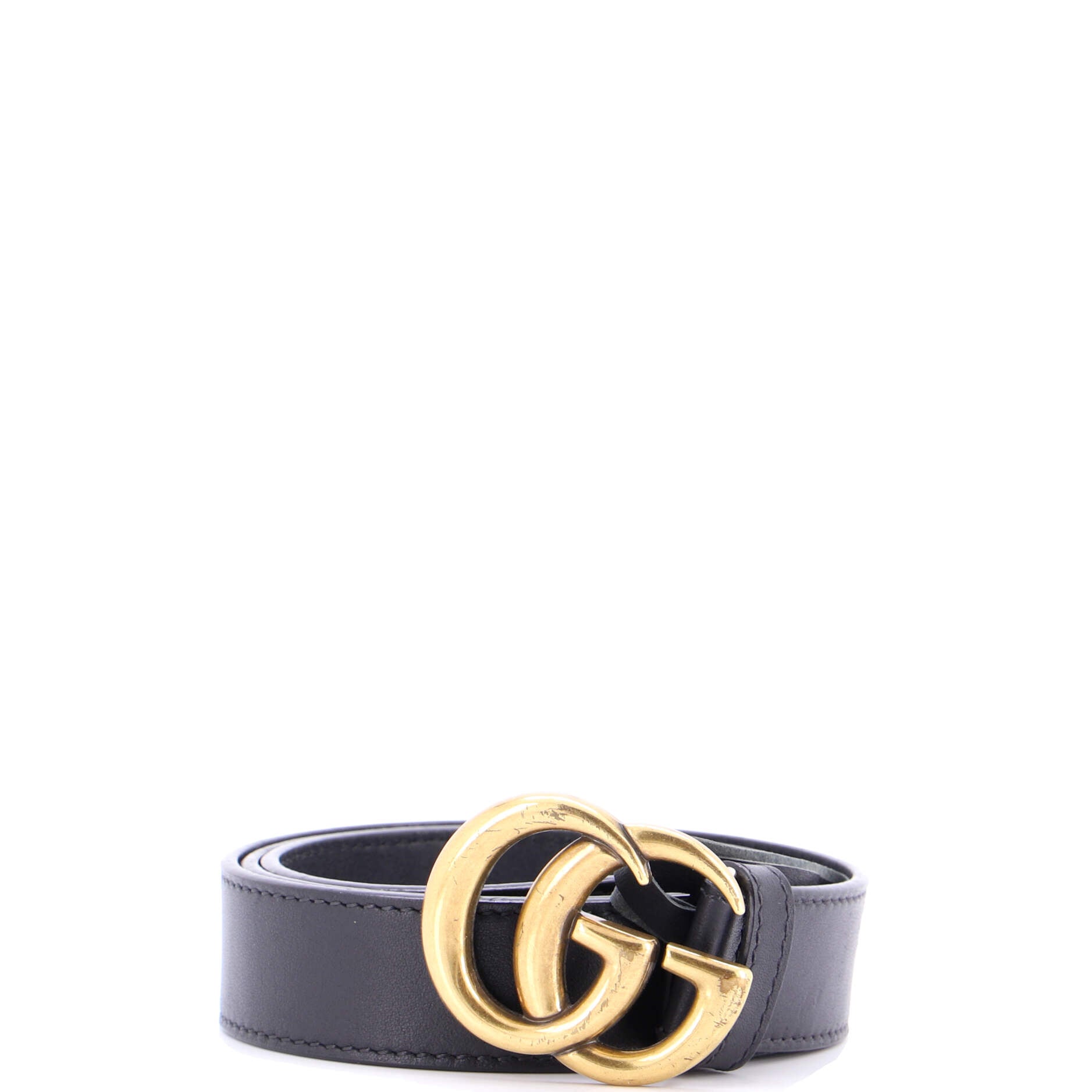 GG Marmont Belt Leather Wide 85