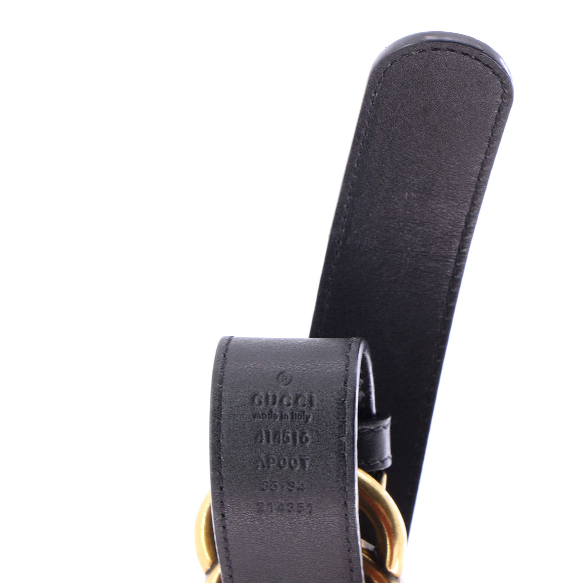 GG Marmont Belt Leather Wide 85