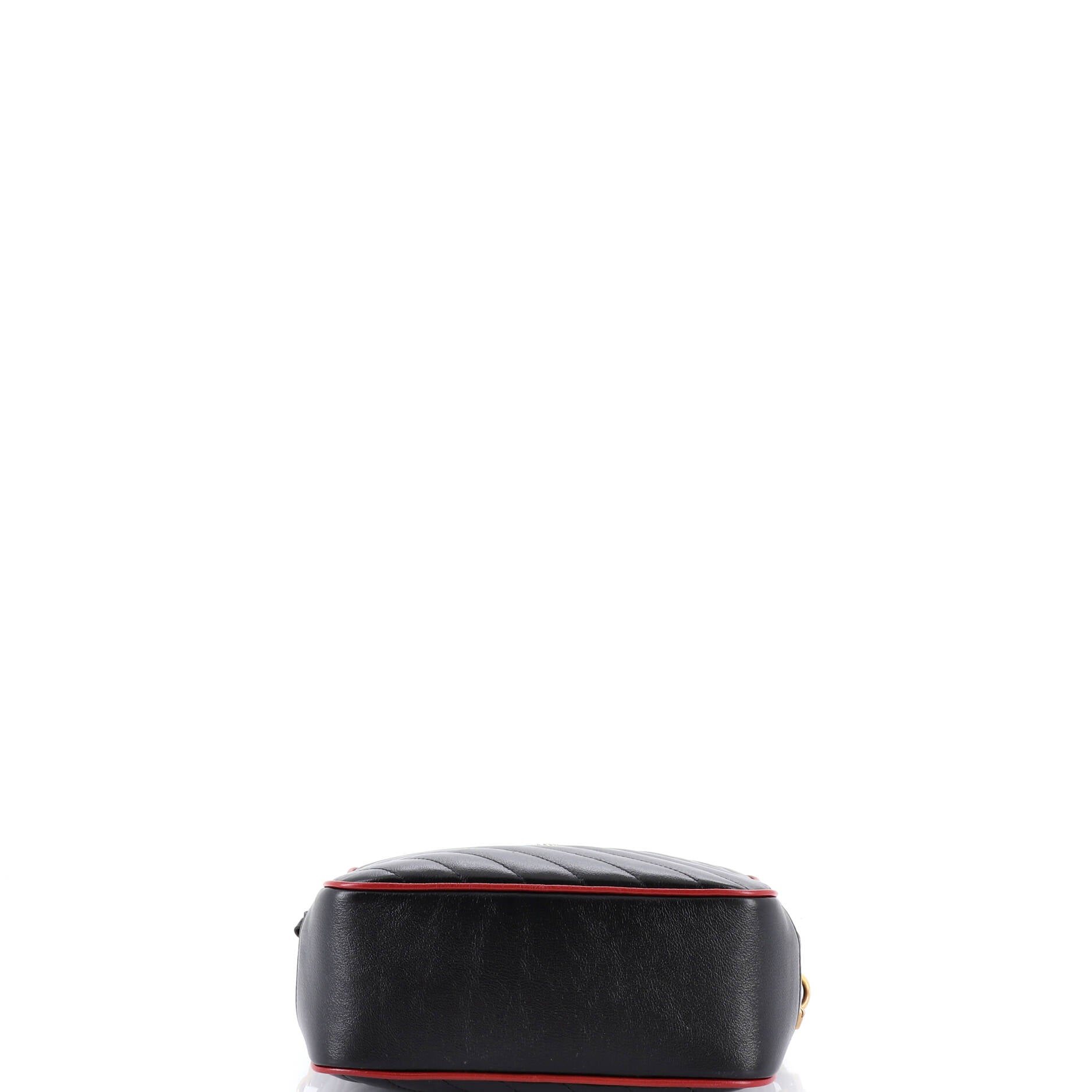 Marmont Torchon Bamboo Camera Bag Diagonal Quilted Leather Small