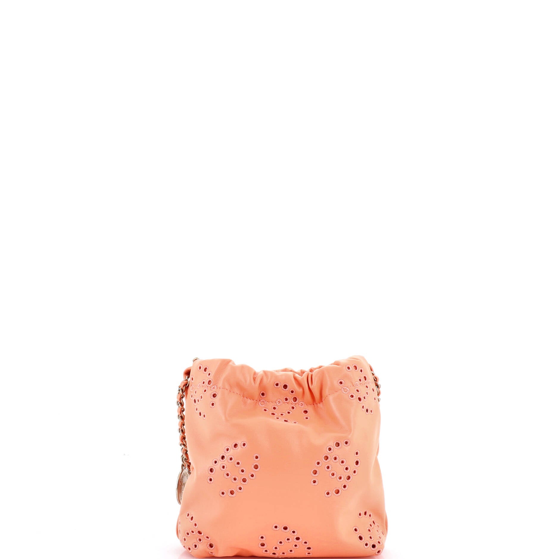 22 Chain Hobo CC Eyelet Embroidered Calfskin Mini
