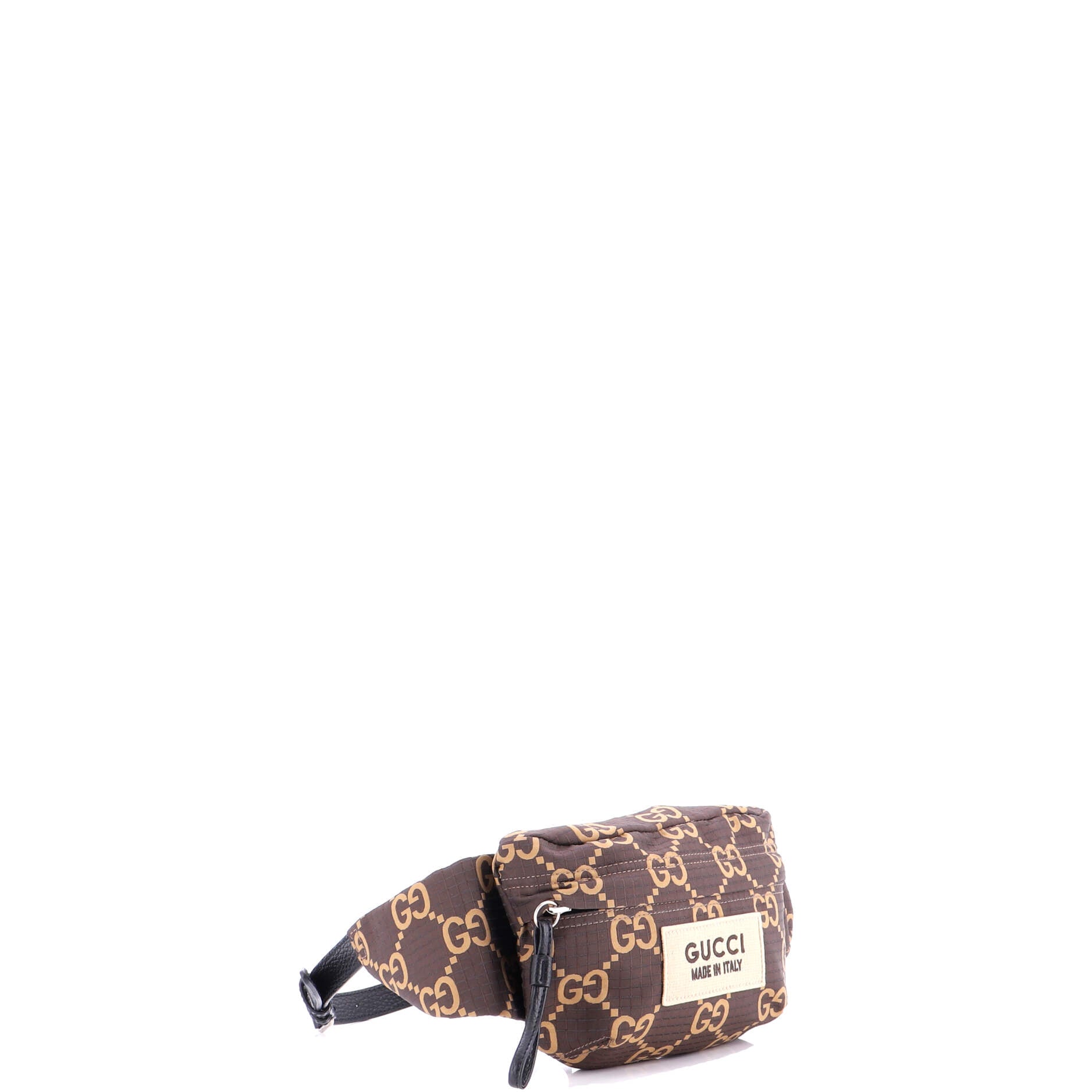 Ripstop Belt Bag GG Nylon and Leather