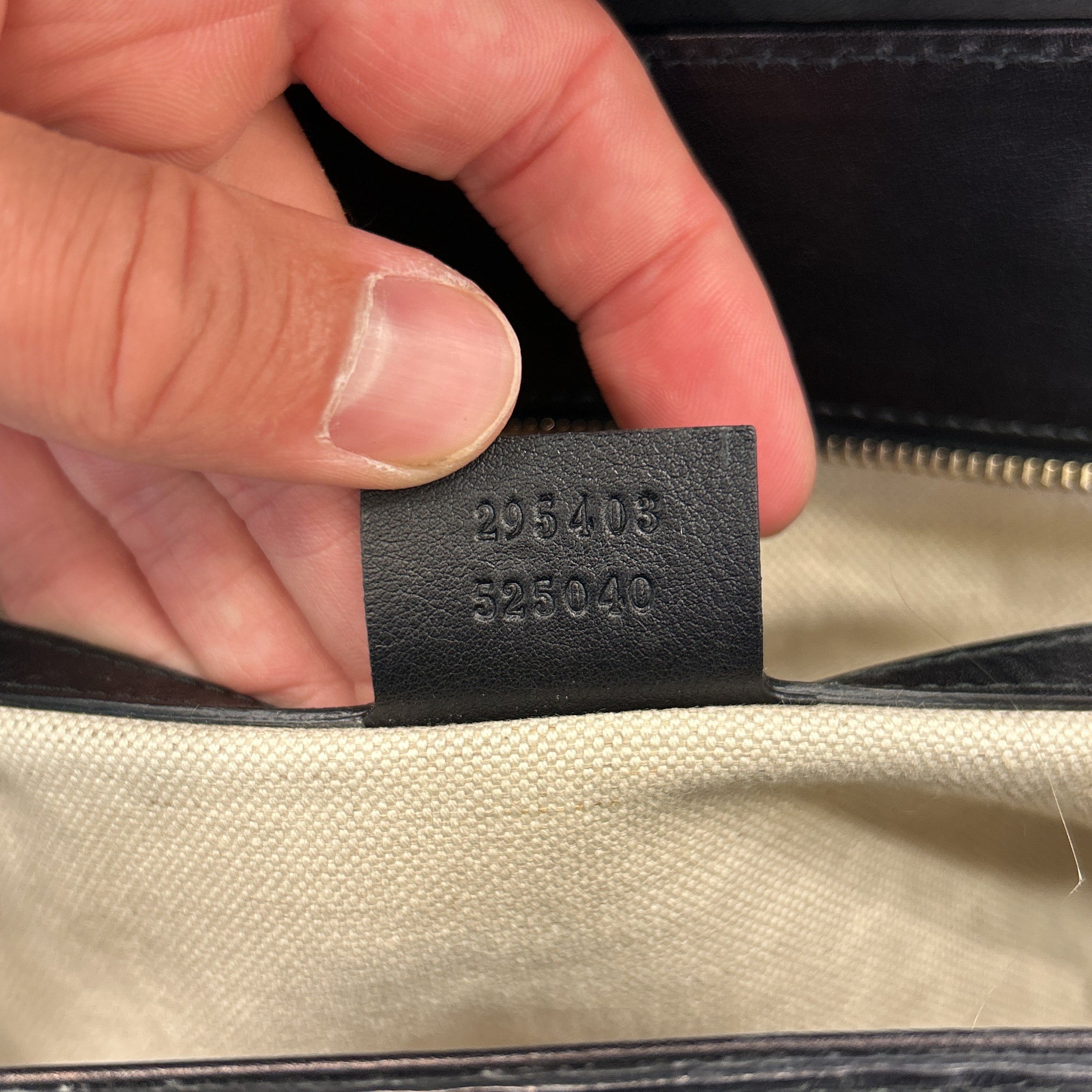 Emily Chain Flap Shoulder Bag Guccissima Leather Large