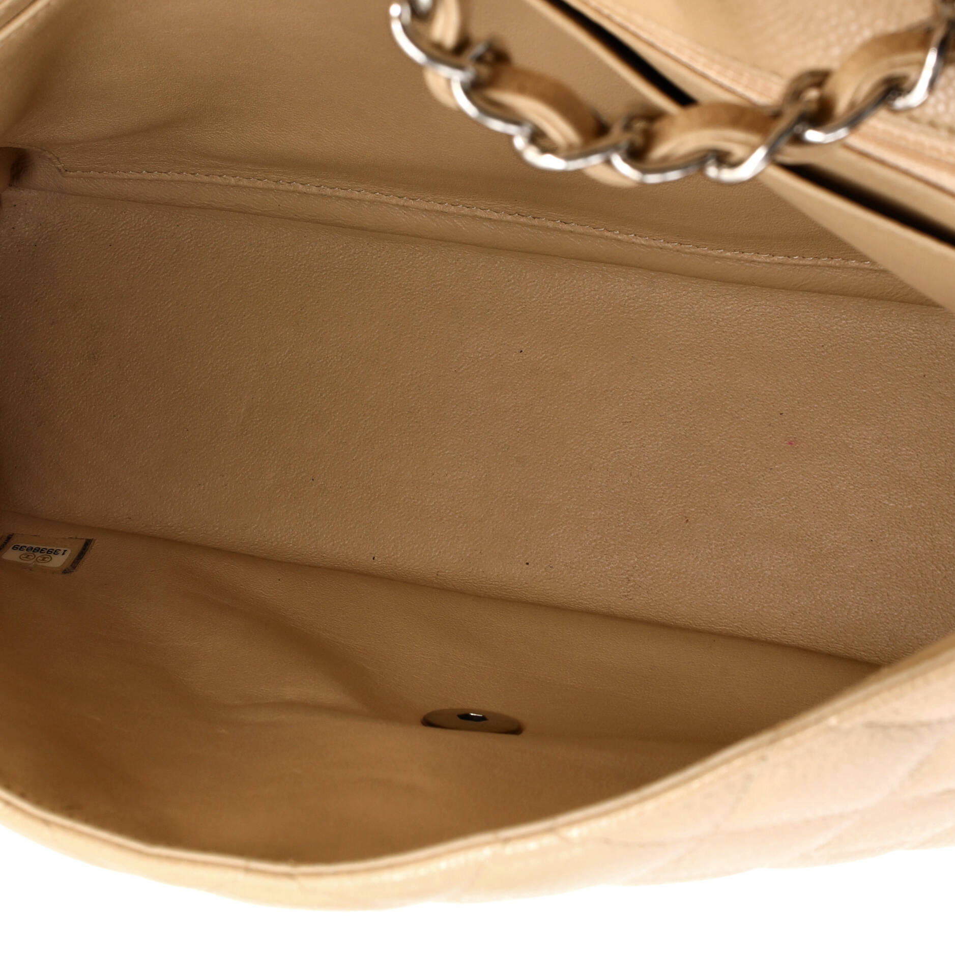 Classic Single Flap Bag Quilted Caviar Jumbo