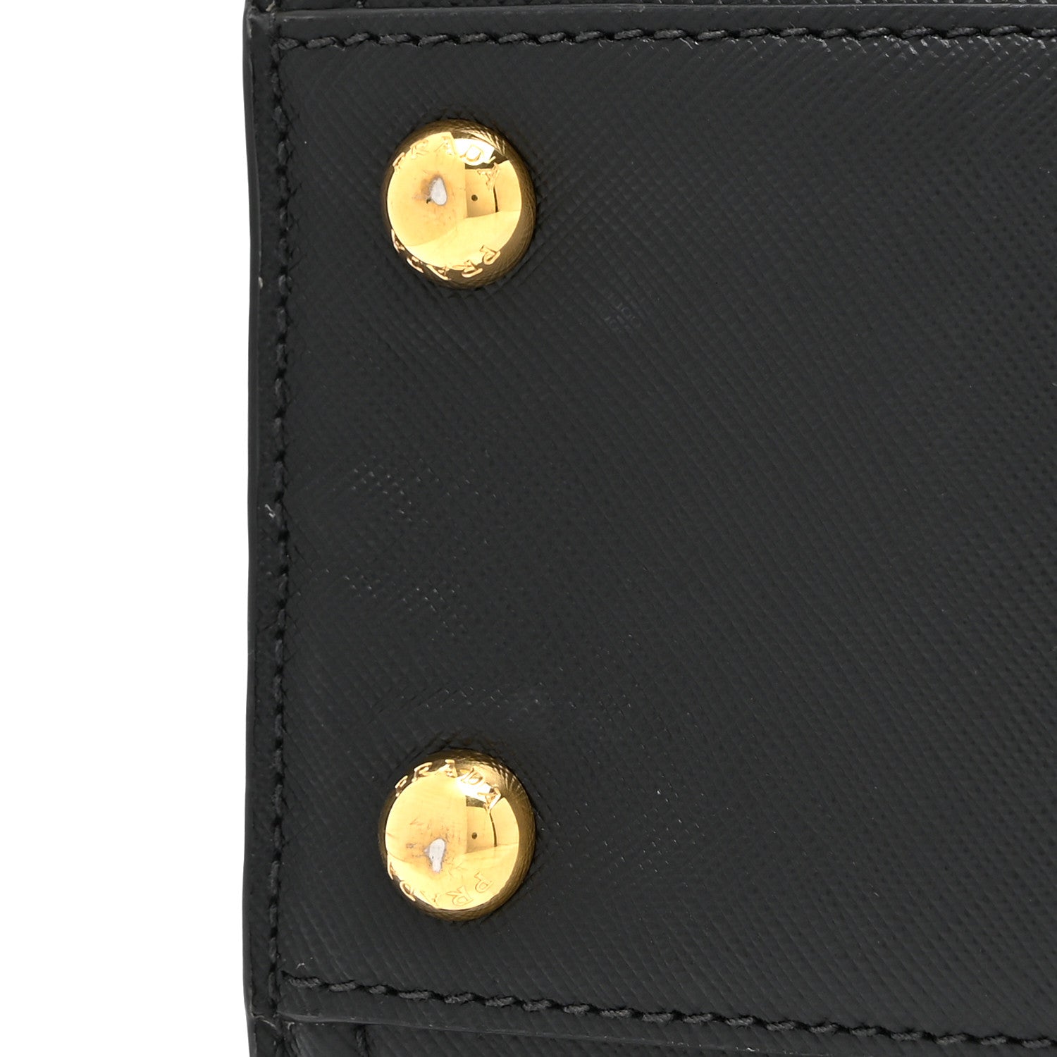 Saffiano Soft Calfskin Large Tote Black