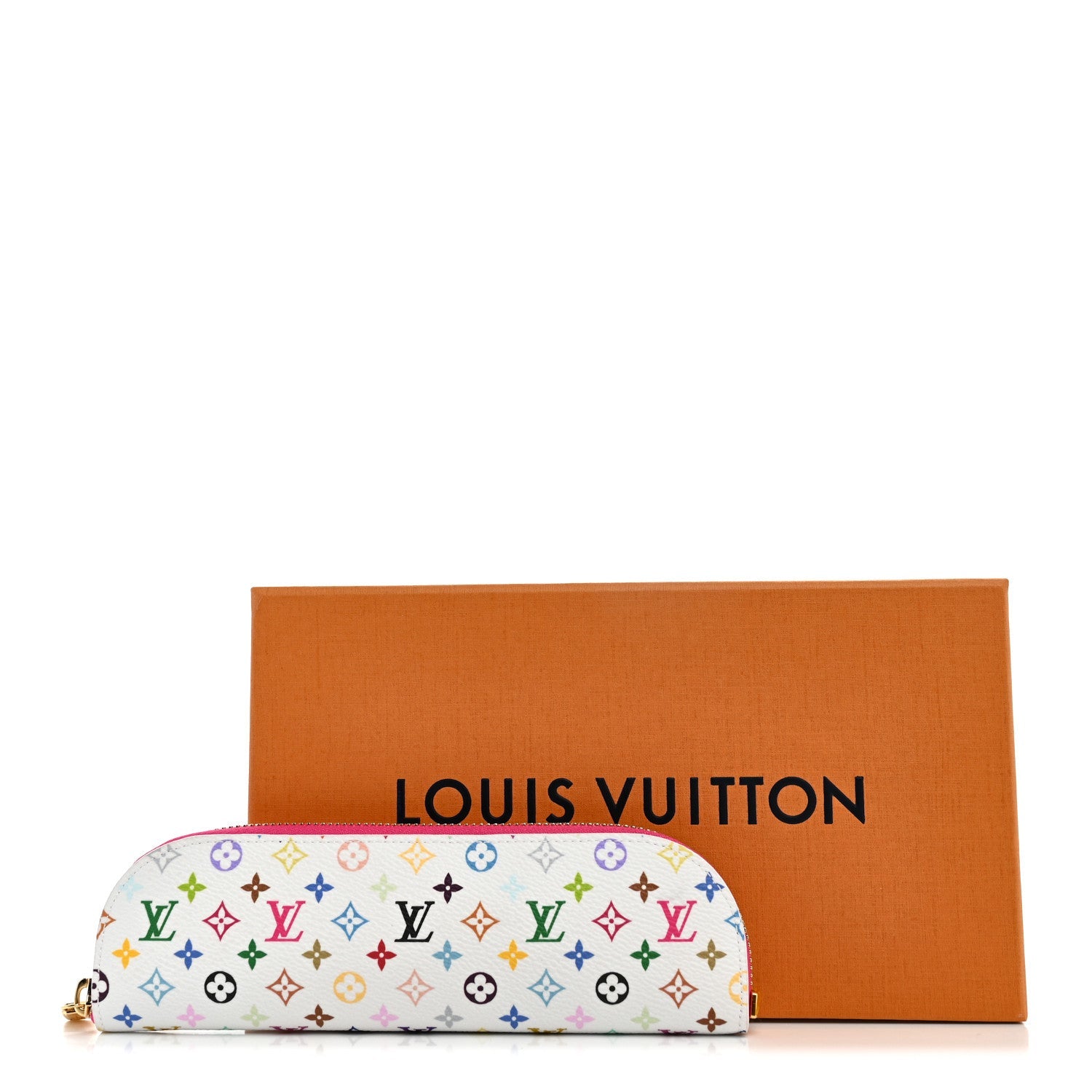 LV X TM Monogram Multicolor Charlotte Pencil Pouch Fuchsia