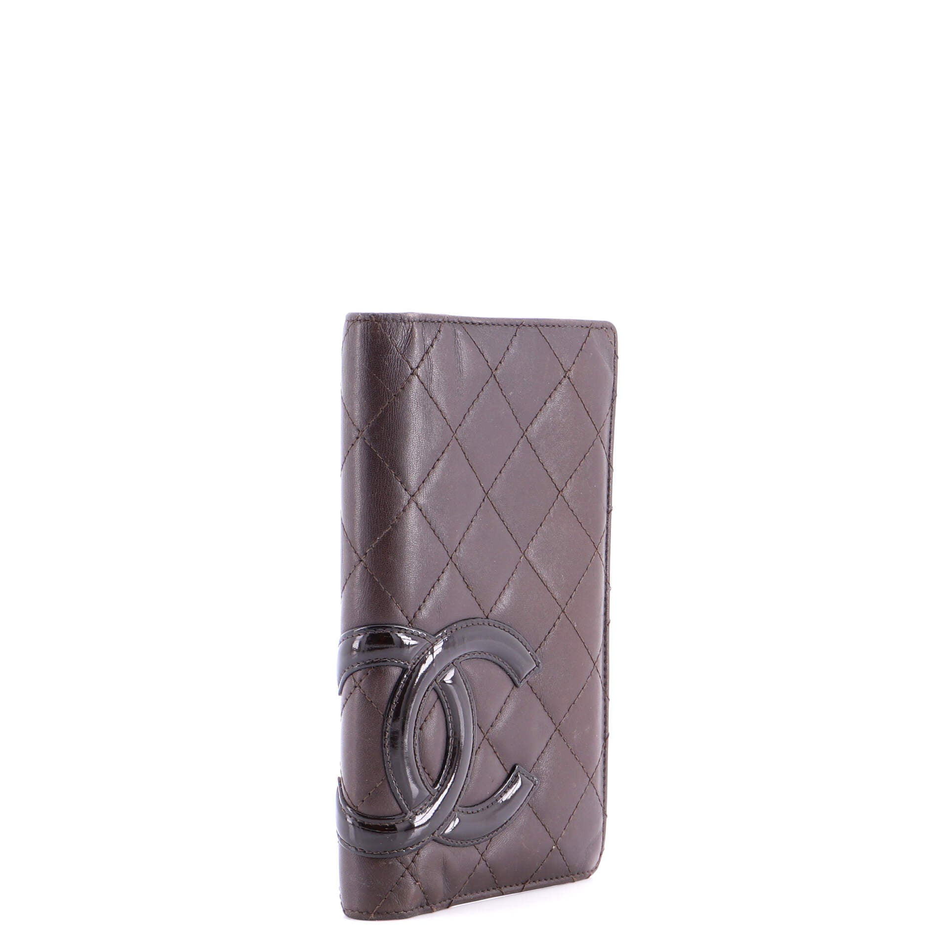 Cambon Bifold Wallet Quilted Lambskin Long