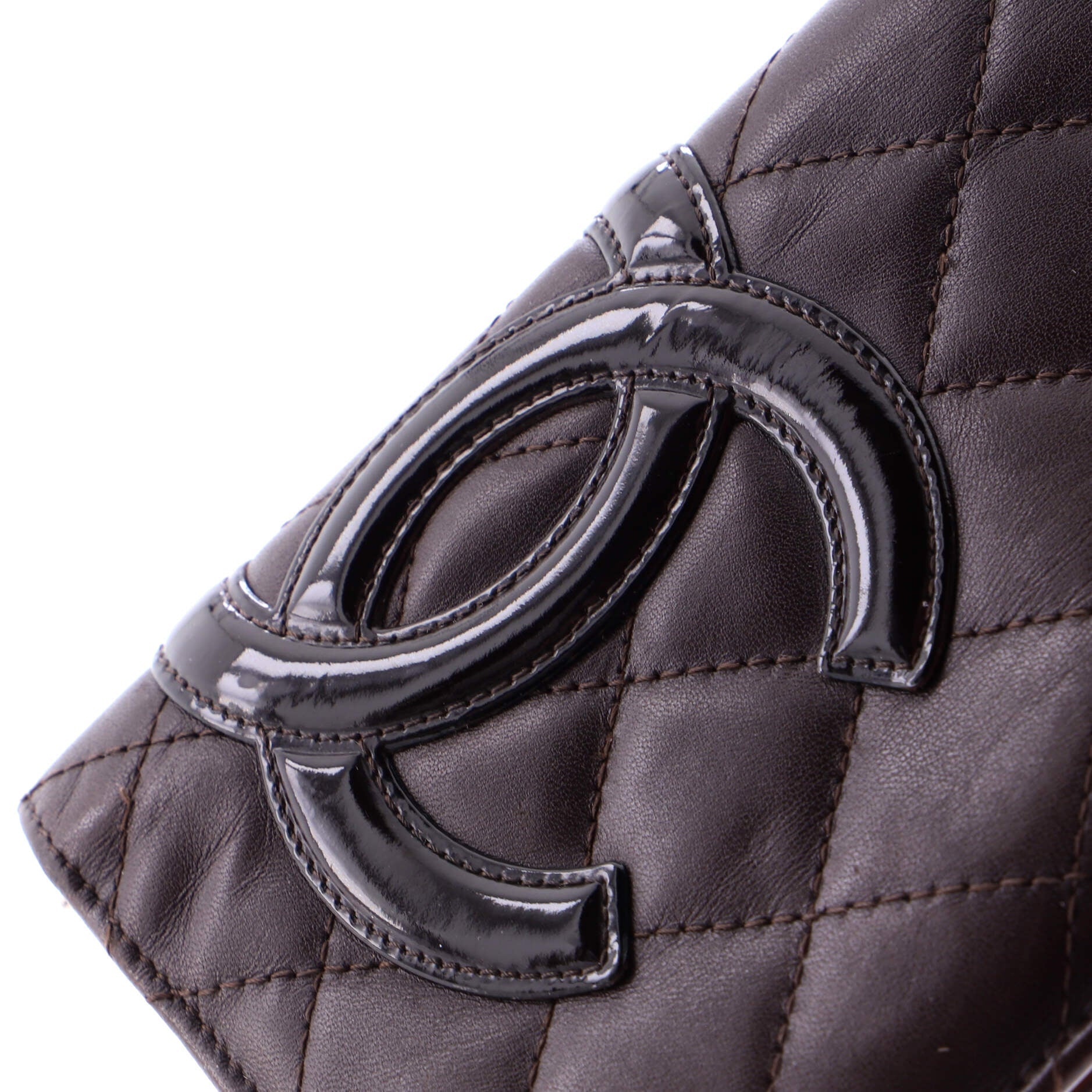 Cambon Bifold Wallet Quilted Lambskin Long