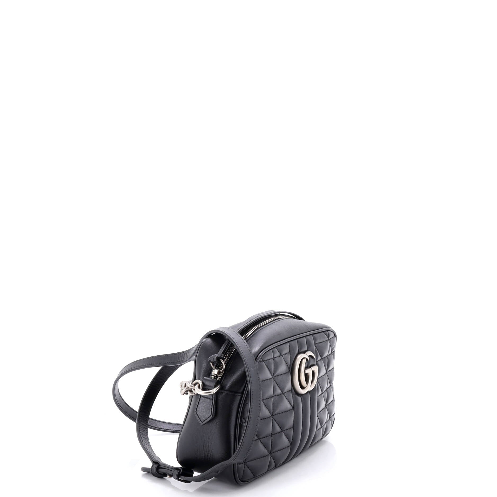 GG Marmont Shoulder Bag Mixed Matelasse Leather Small