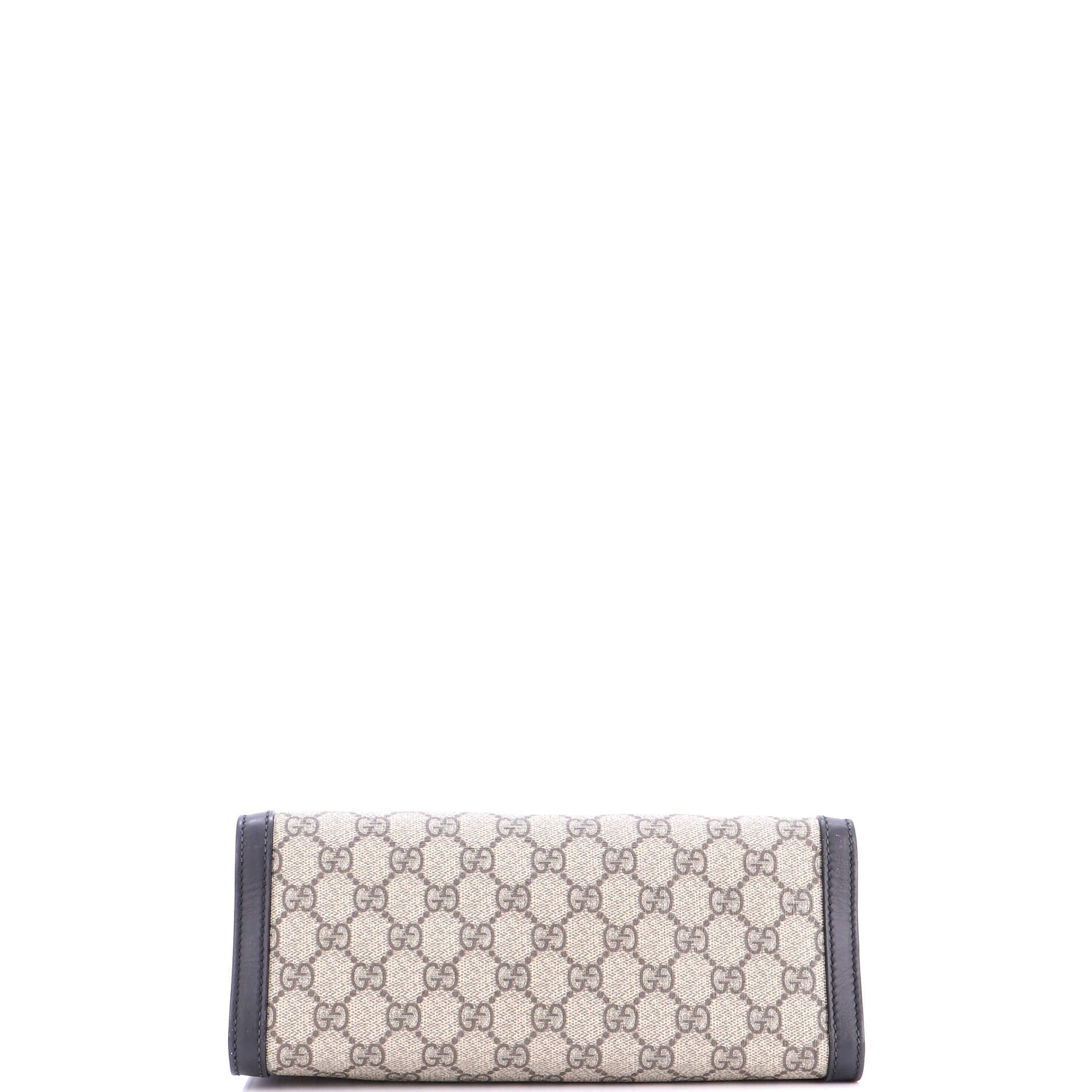 Padlock Chain Tote GG Coated Canvas with Leather Small