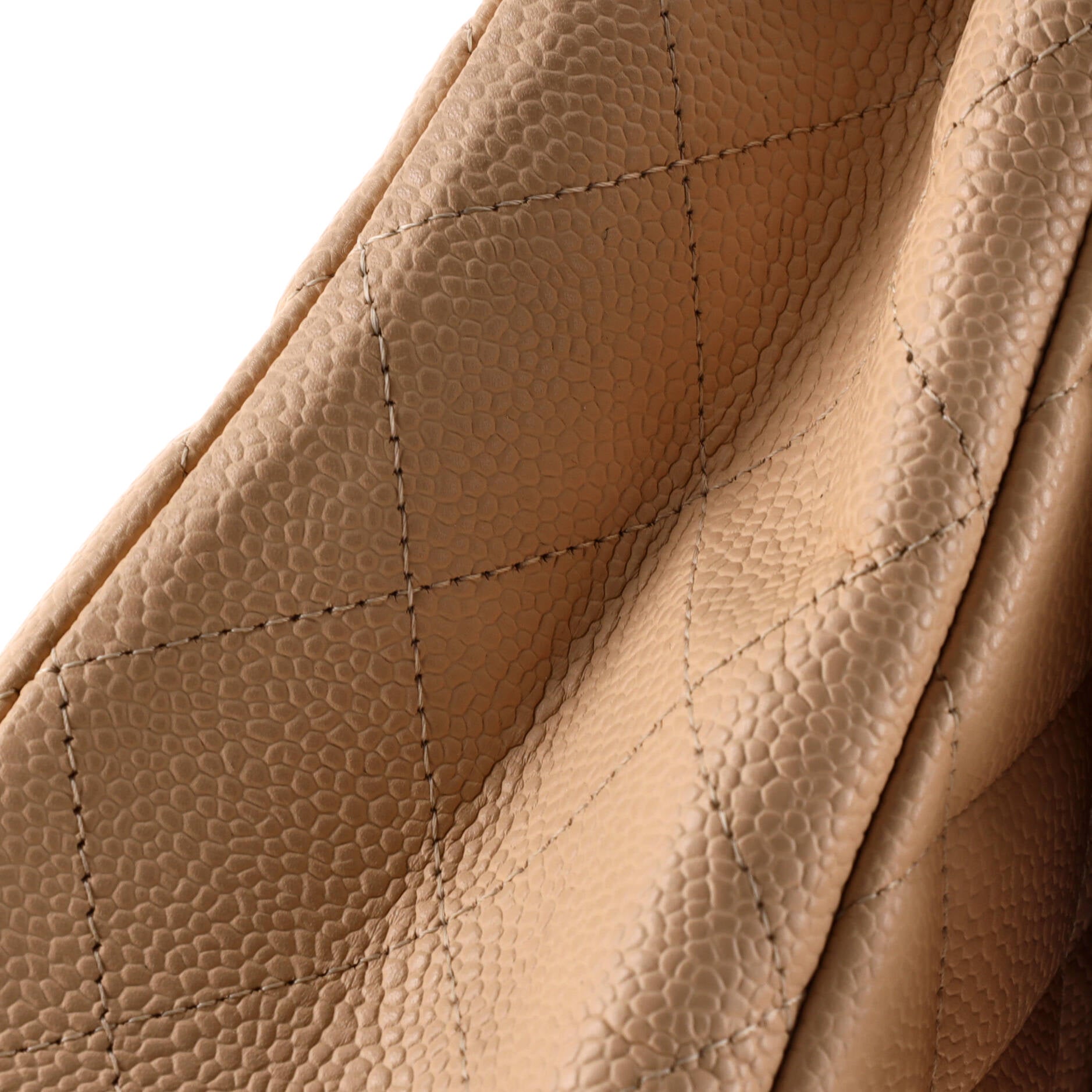 Classic Single Flap Bag Quilted Caviar Jumbo