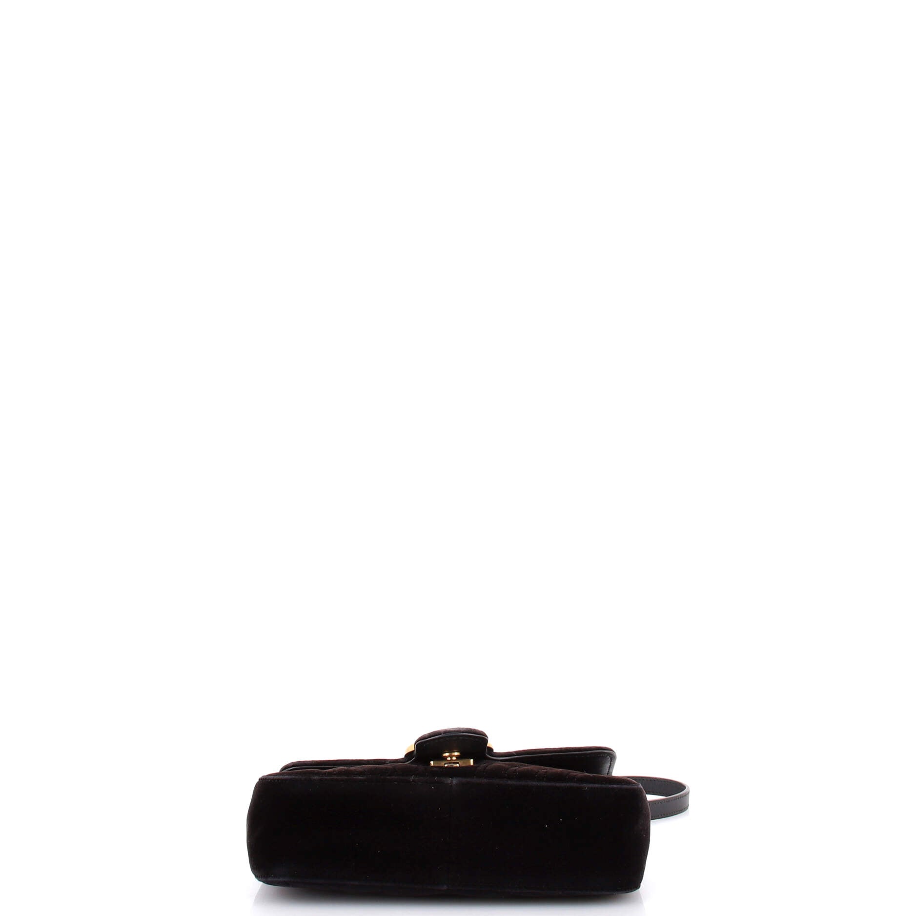 GG Marmont Flap Bag Matelasse Velvet Mini