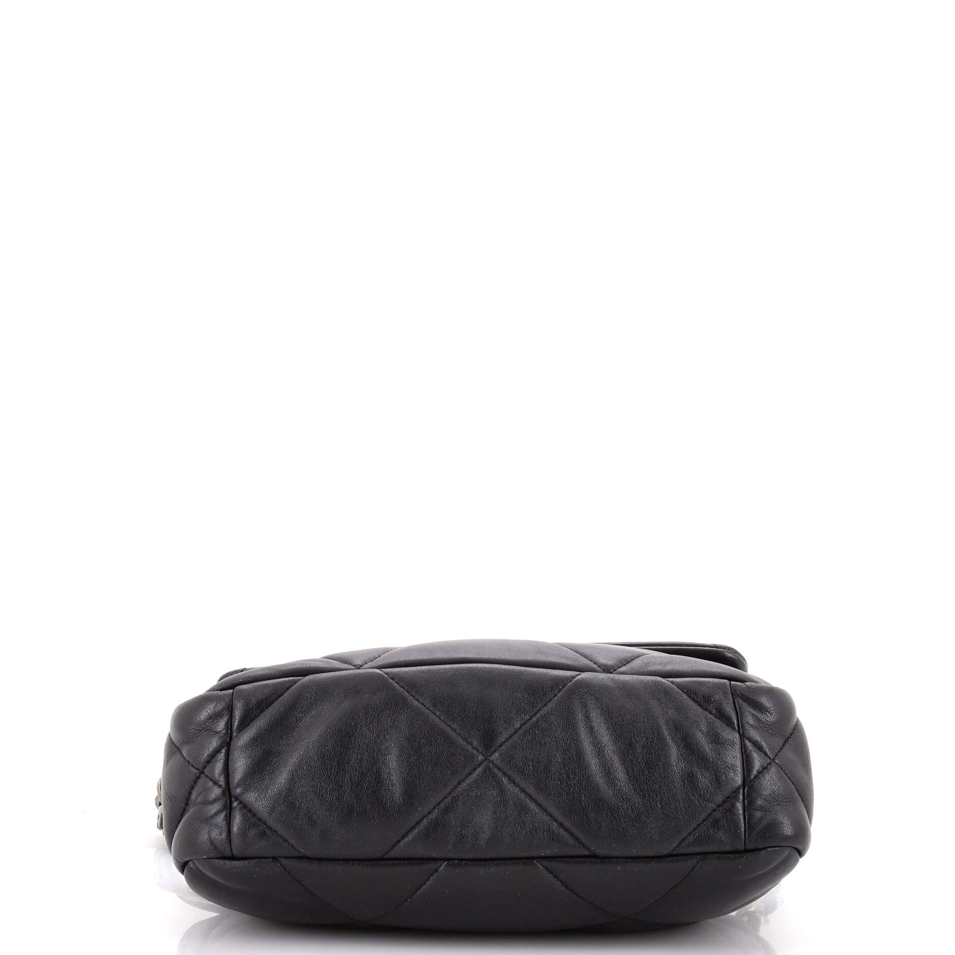 19 Flap Bag Quilted Leather Medium