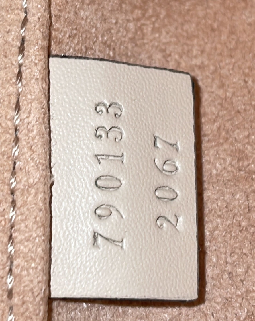 Vertical Tote GG Embossed Leather Mini