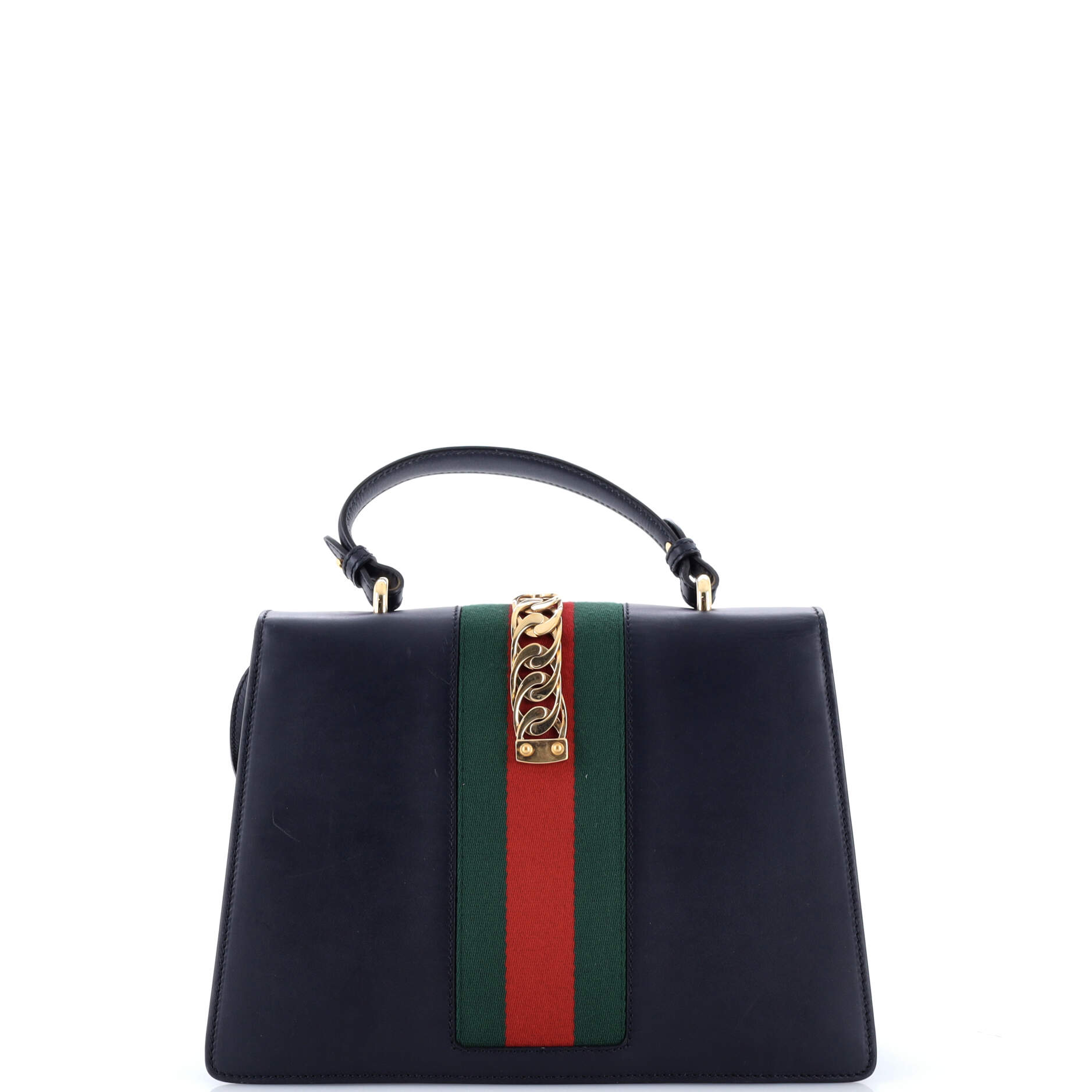 Sylvie Top Handle Bag Leather Medium