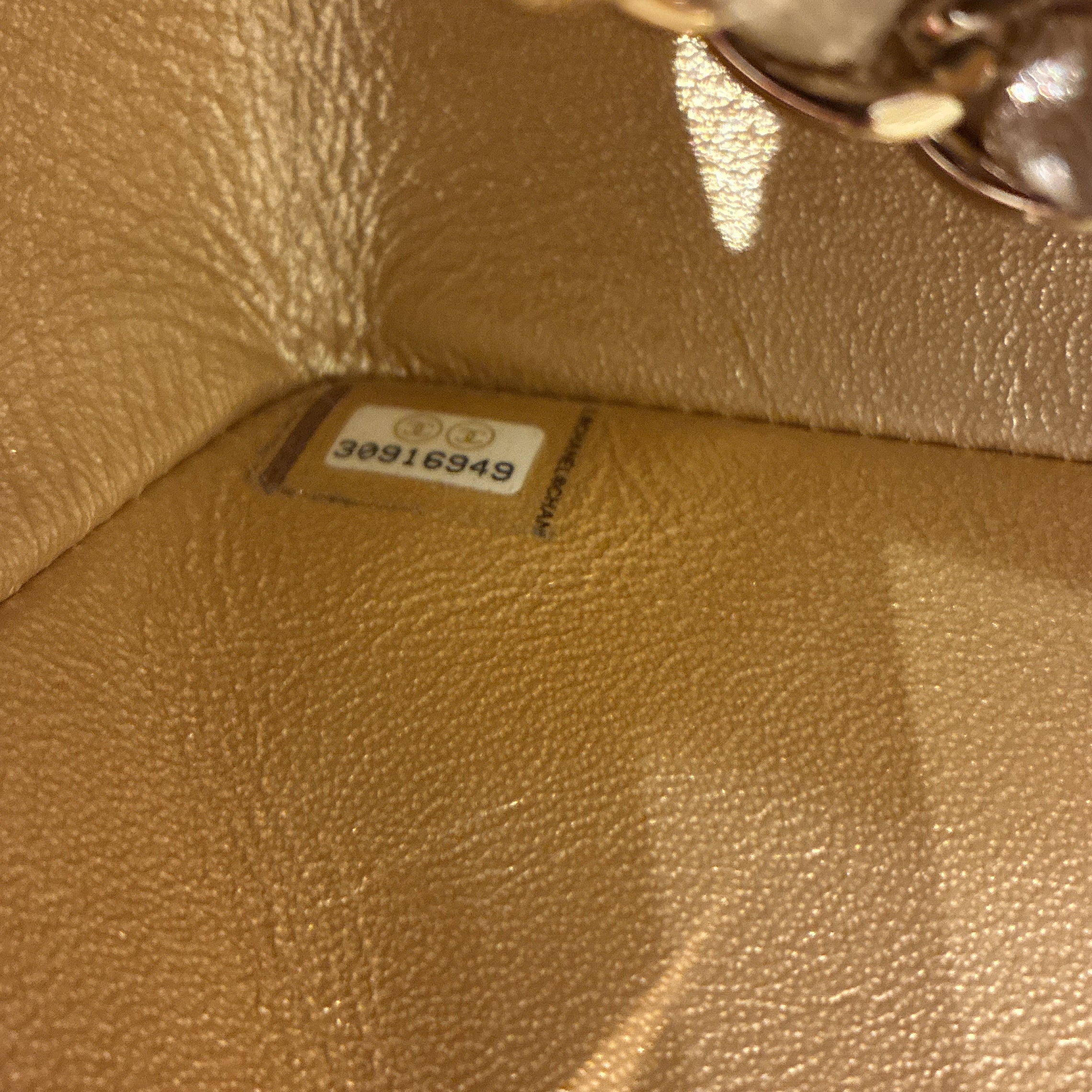 Classic Single Flap Bag Quilted Metallic Lambskin Mini