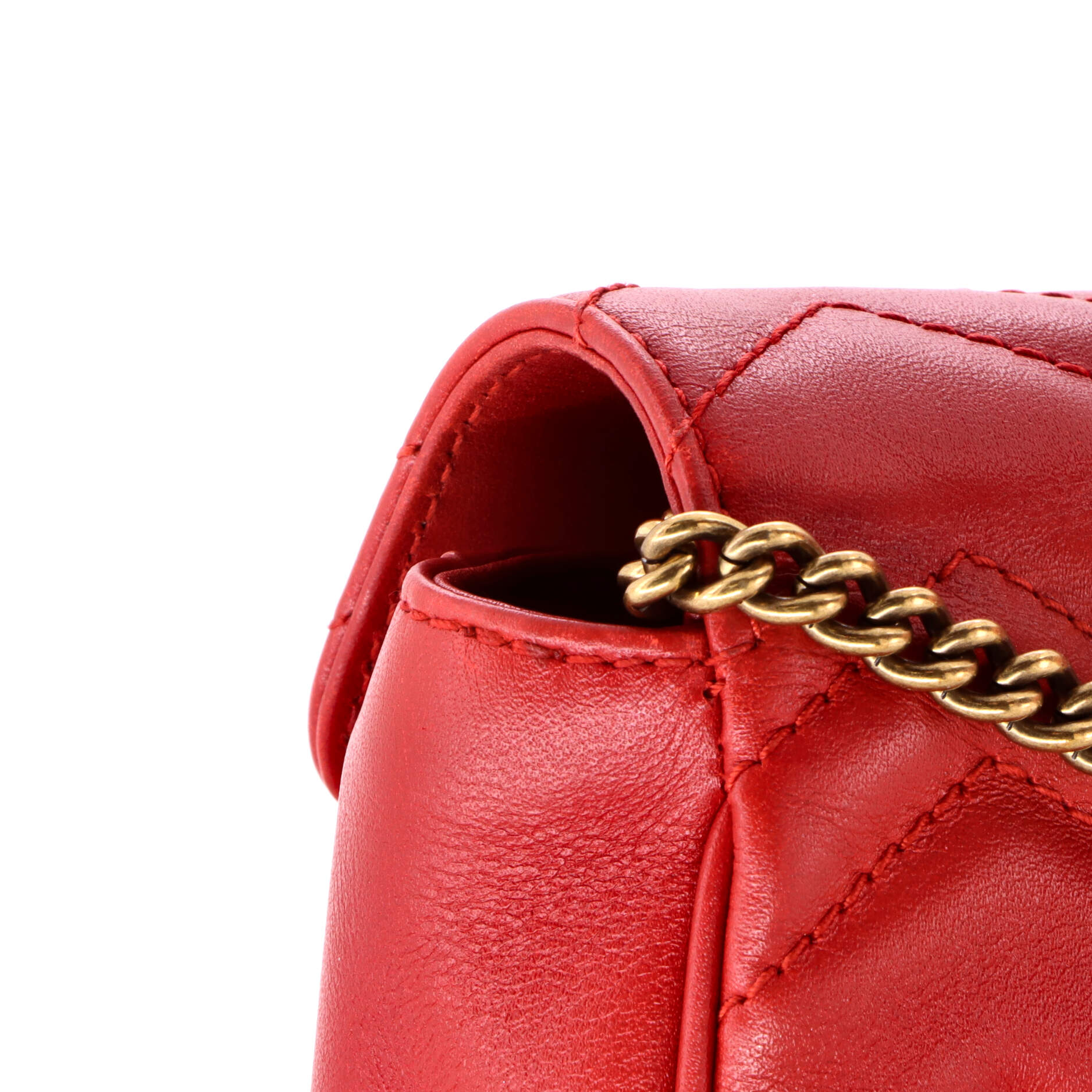 GG Marmont Flap Bag Matelasse Leather Super Mini