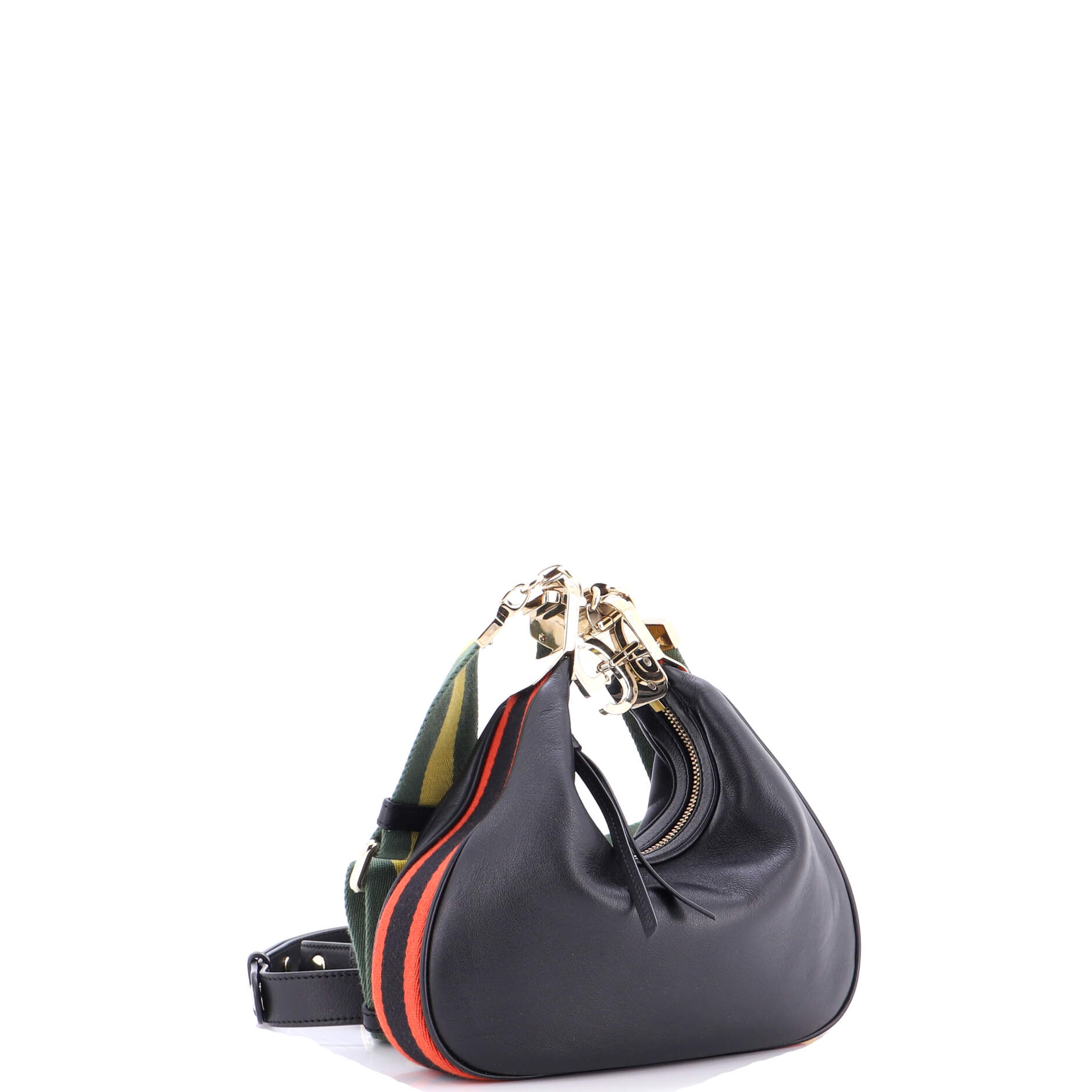Attache Shoulder Bag Leather Small