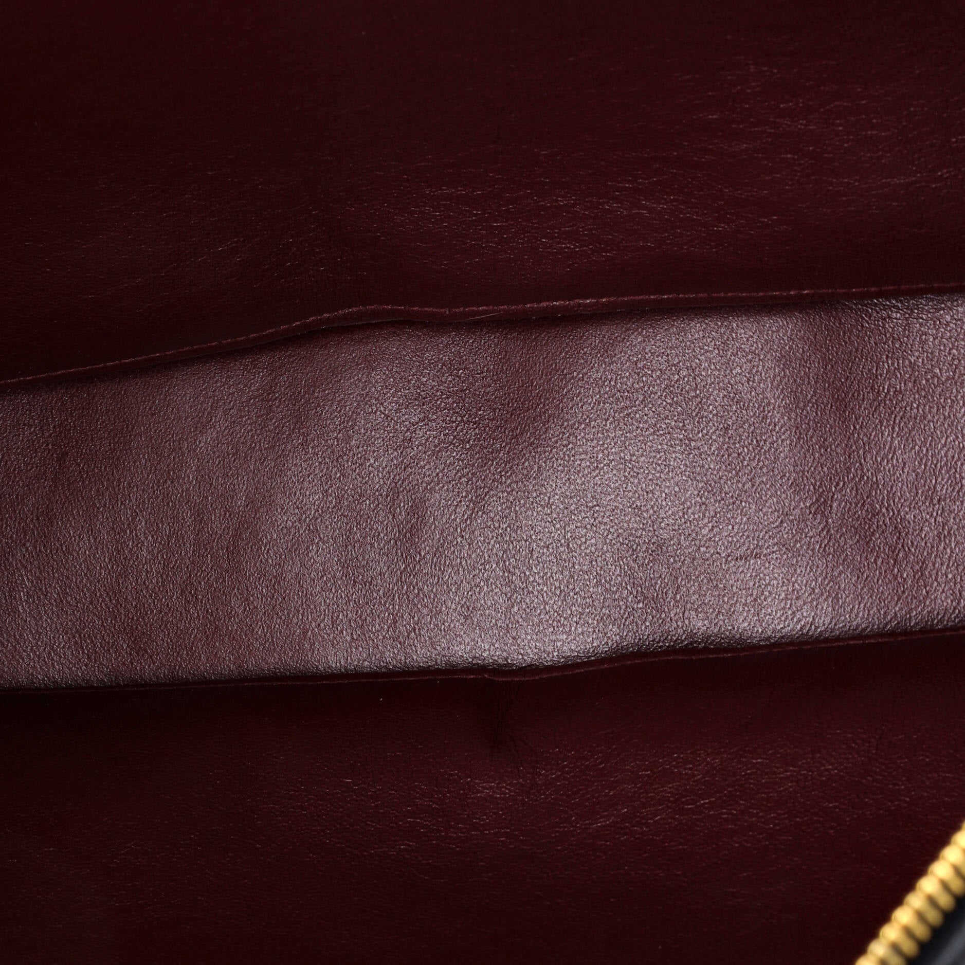 Vintage Front Pocket Camera Bag Quilted Lambskin Large