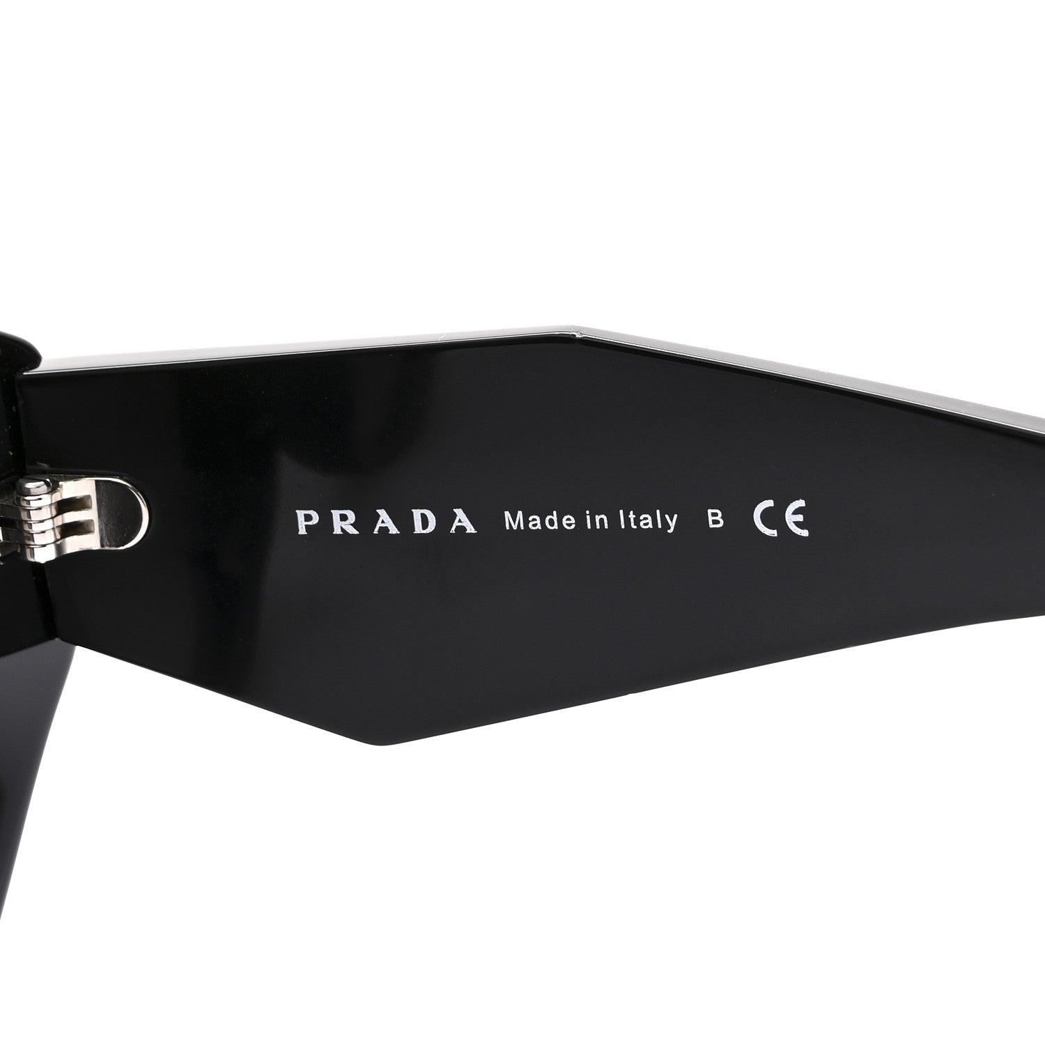 Acetate Symbole Sunglasses SPR 07Y Black