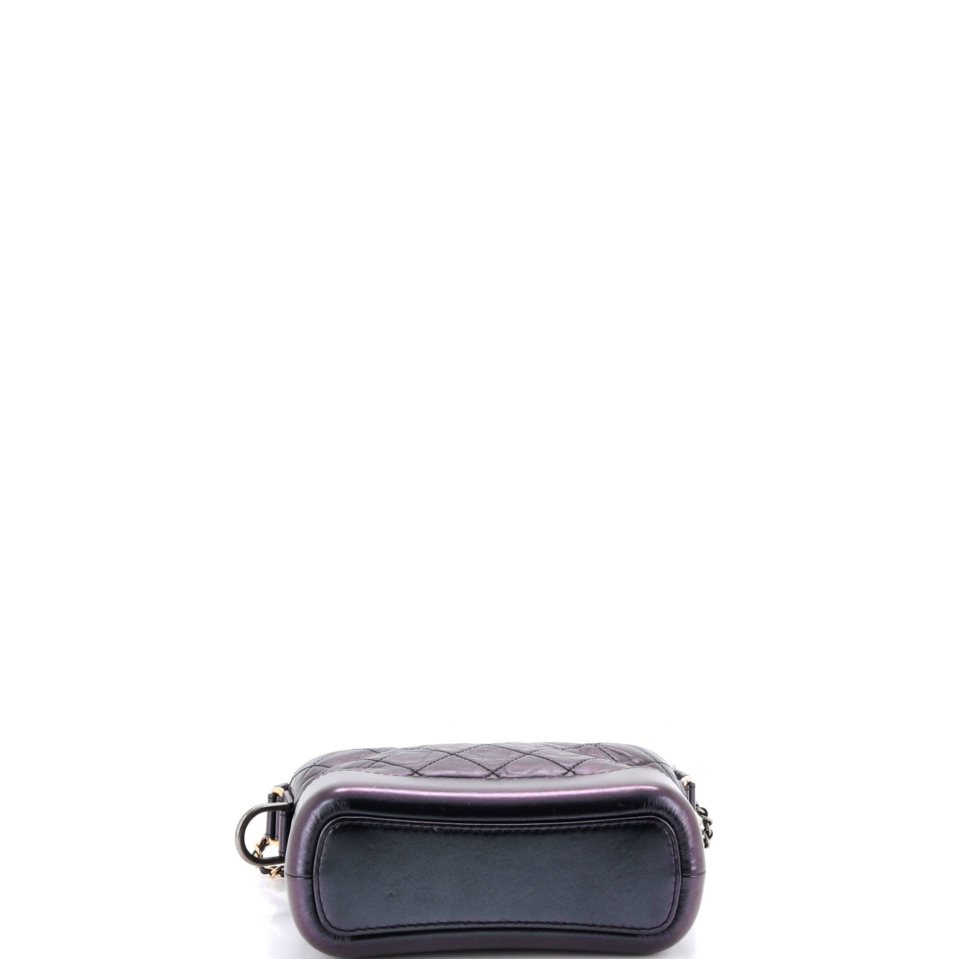 Gabrielle Hobo Quilted Iridescent Lambskin Small