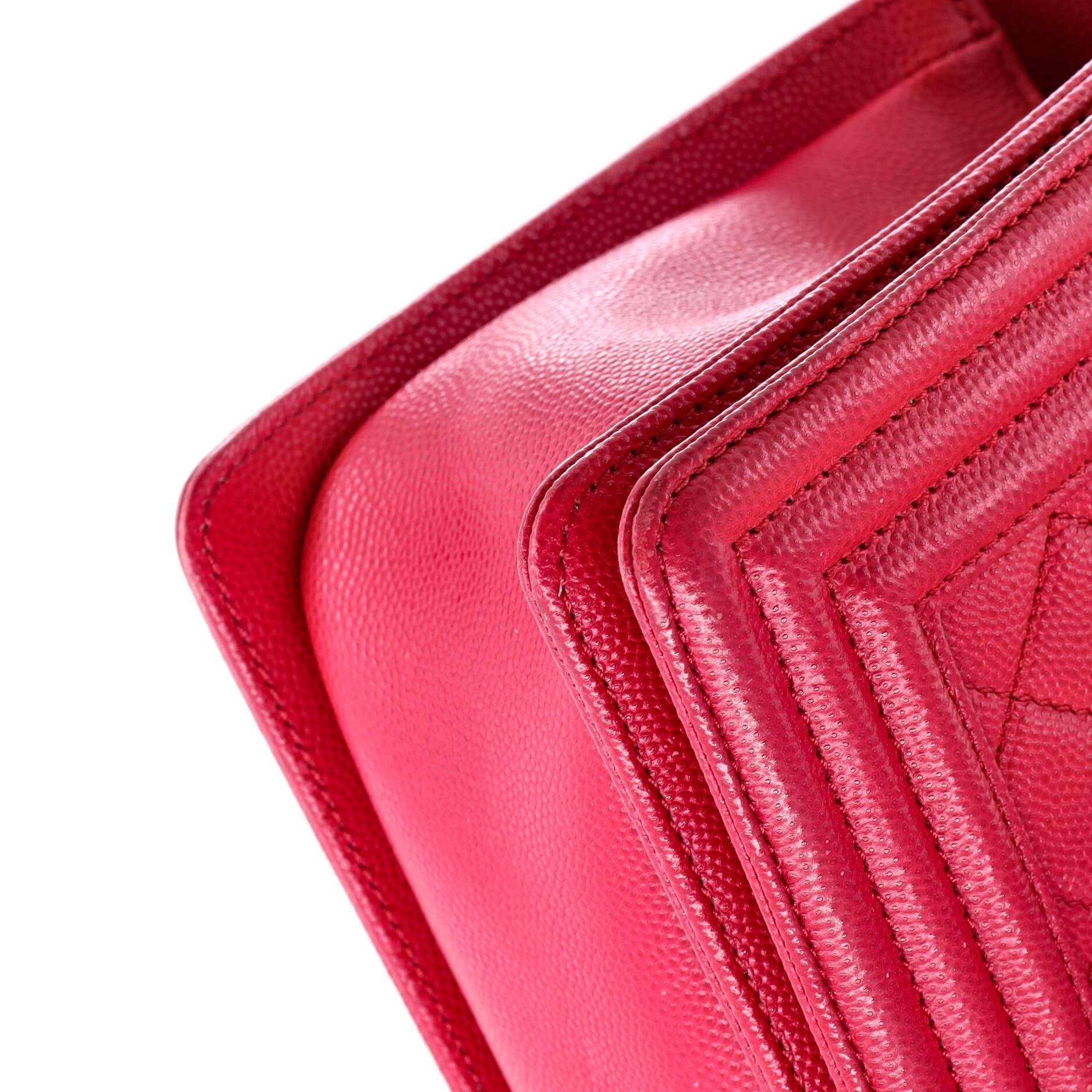 Boy Flap Bag Quilted Caviar Old Medium