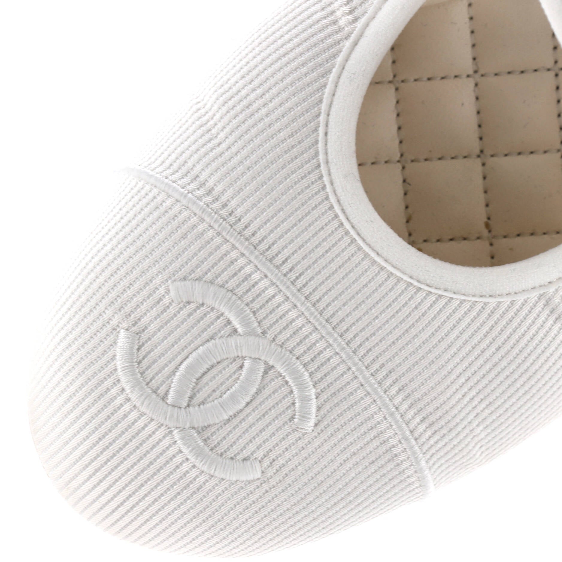Women's CC Mary Jane Flats Embroidered Corduroy
