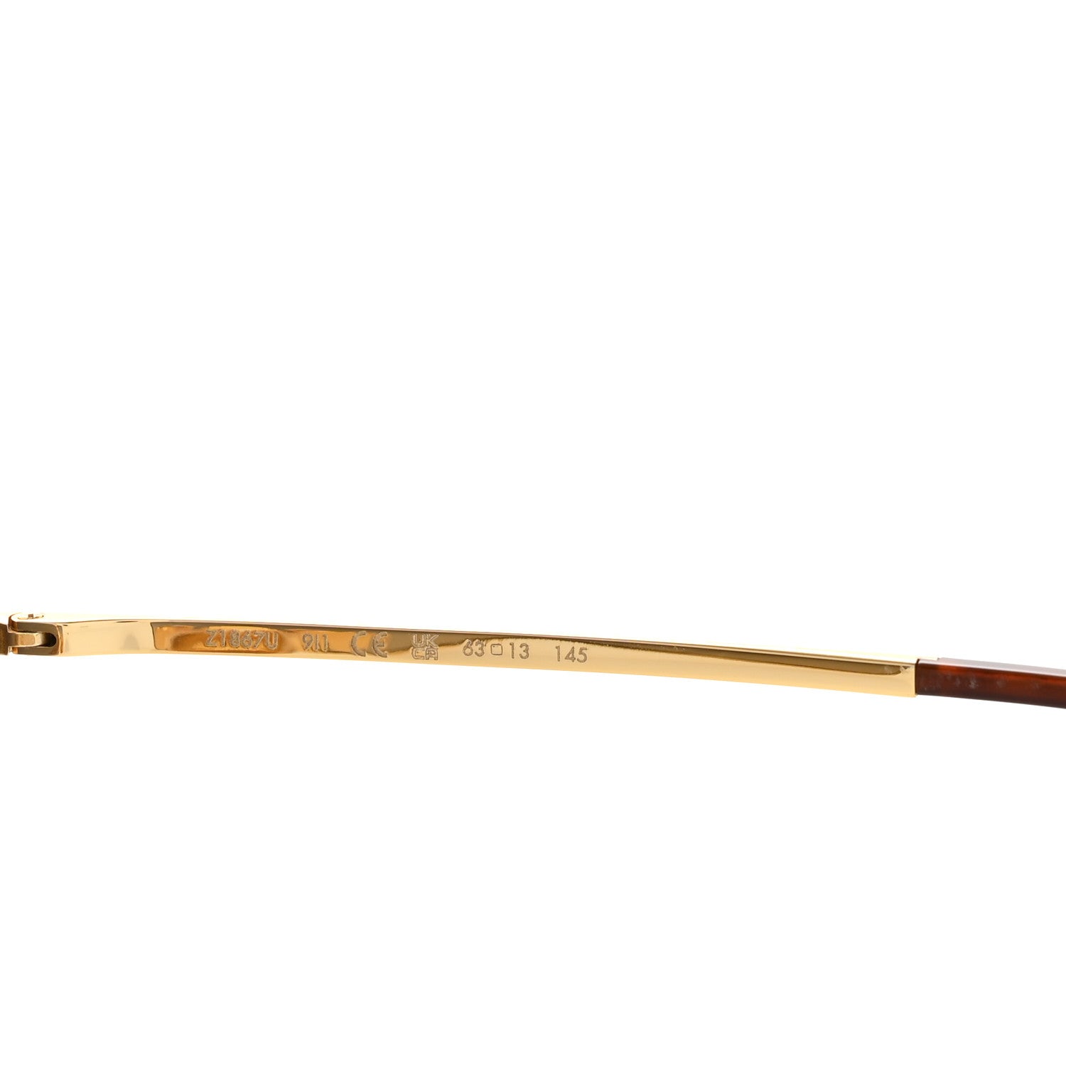 Metal LV Star Cat Eye Sunglasses Z1867U Gold