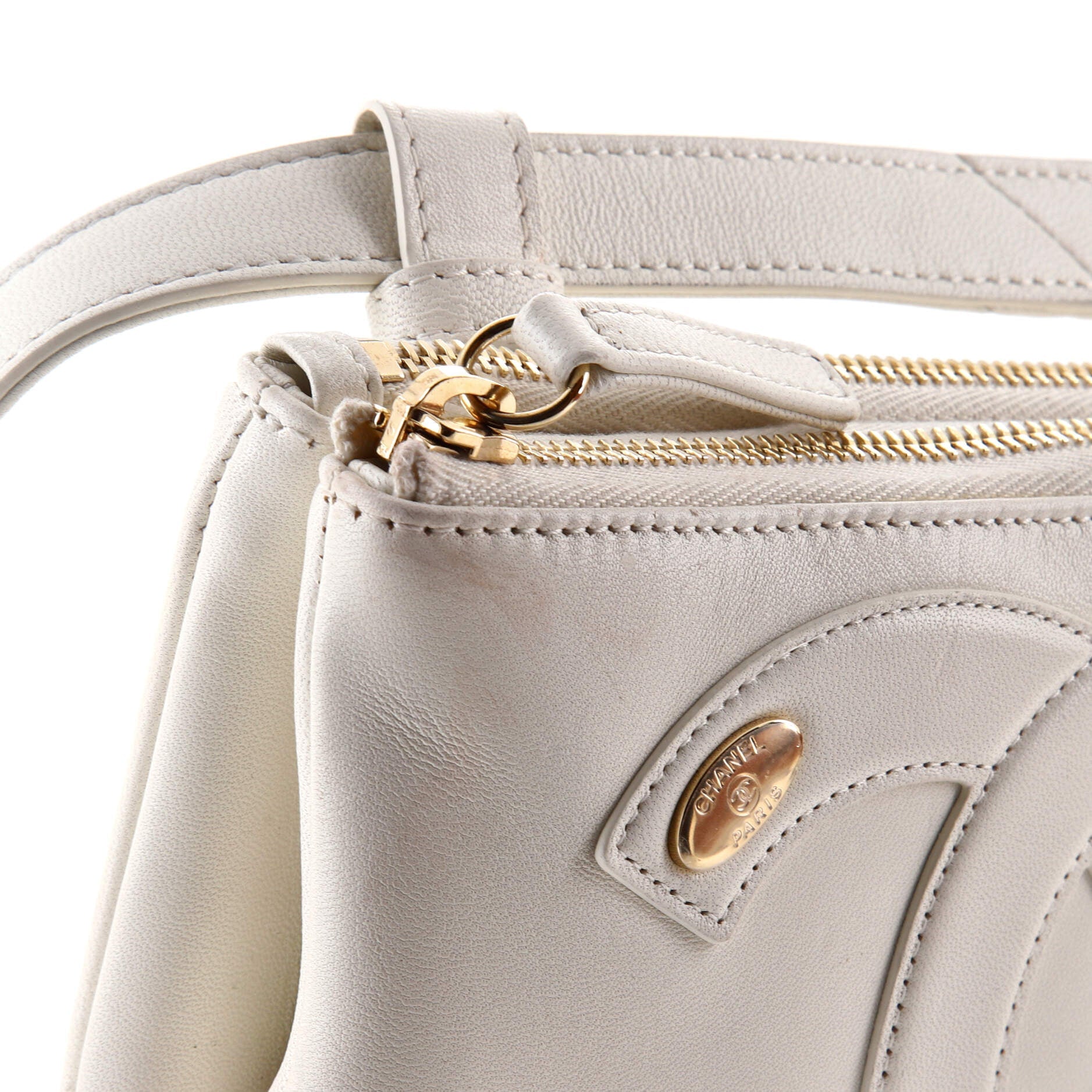 CC Mania Double Zip Belt Bag Lambskin