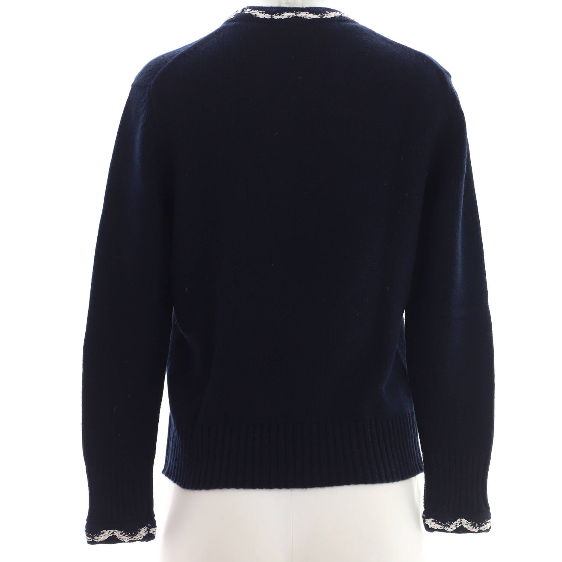 Women's CC Logo Crewneck Sweater Cashmere Blend