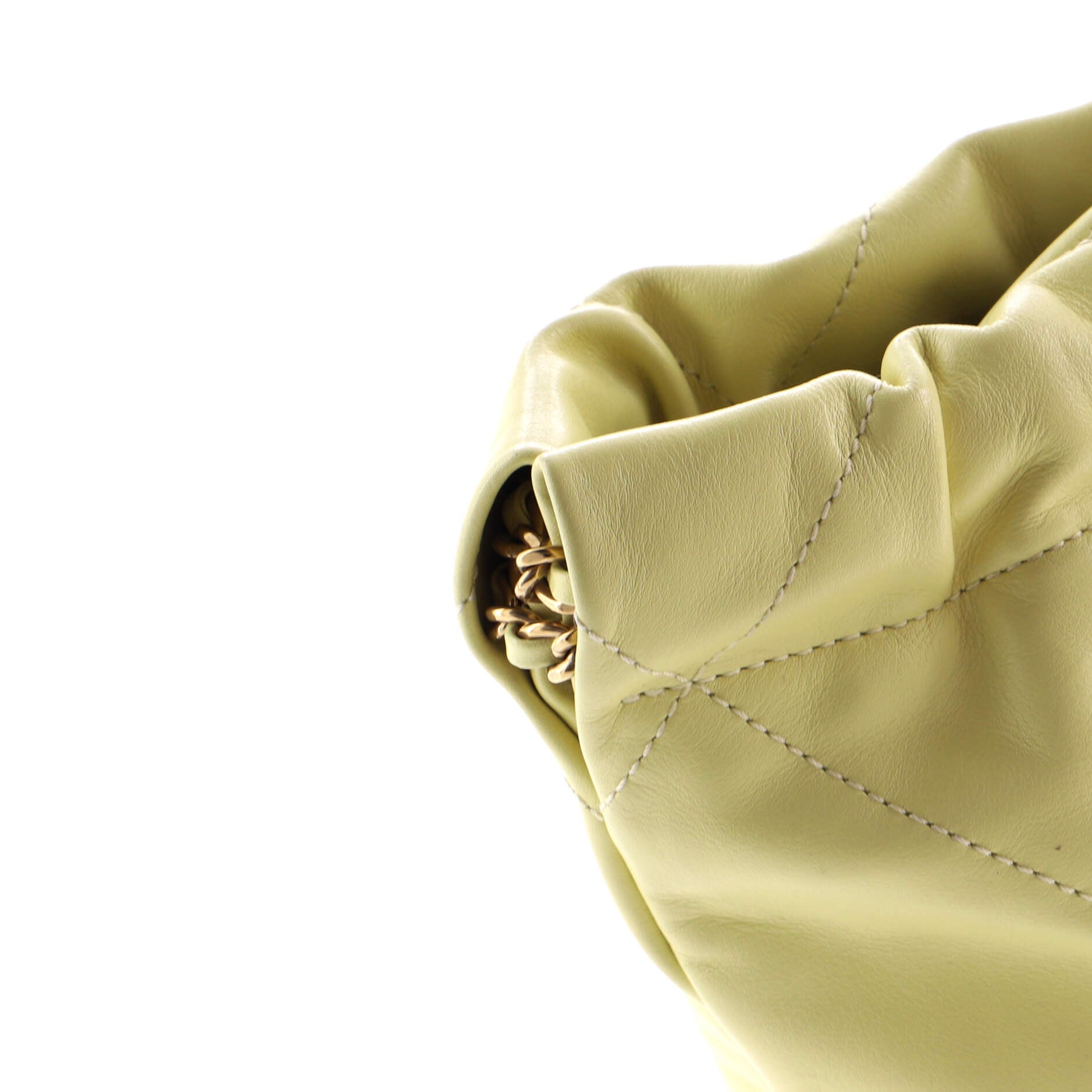 22 Chain Hobo Quilted Calfskin Mini