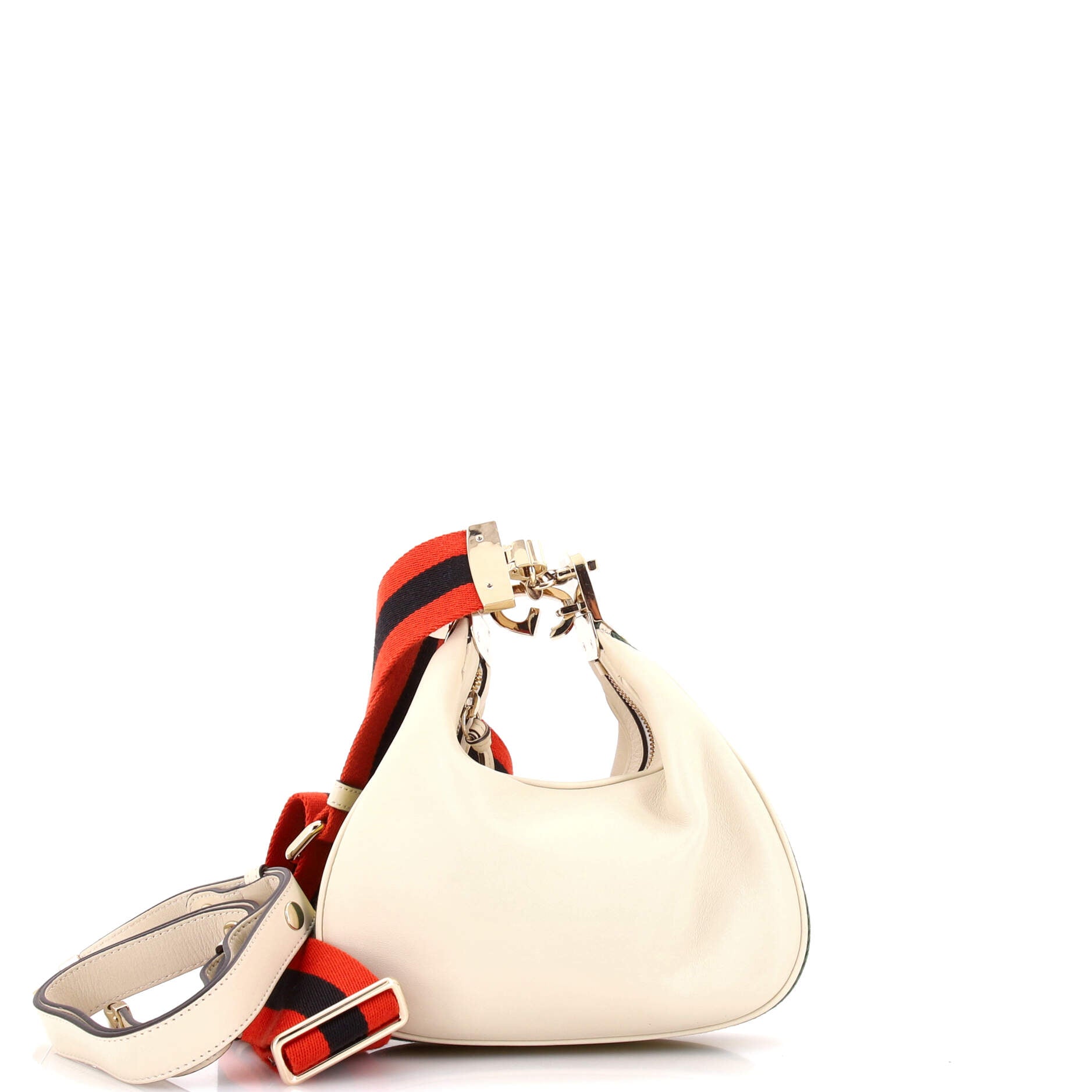 Attache Shoulder Bag Leather Small