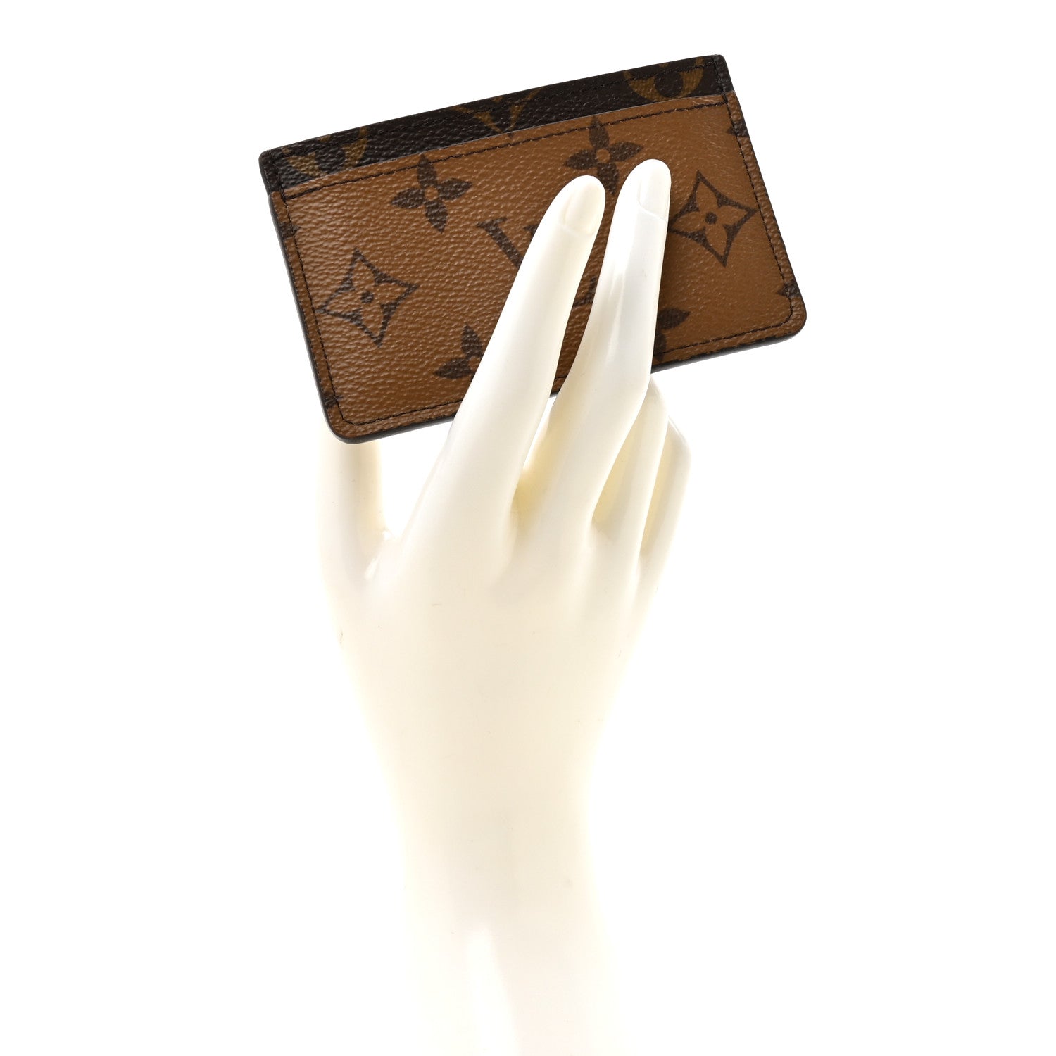 Reverse Monogram Card Holder