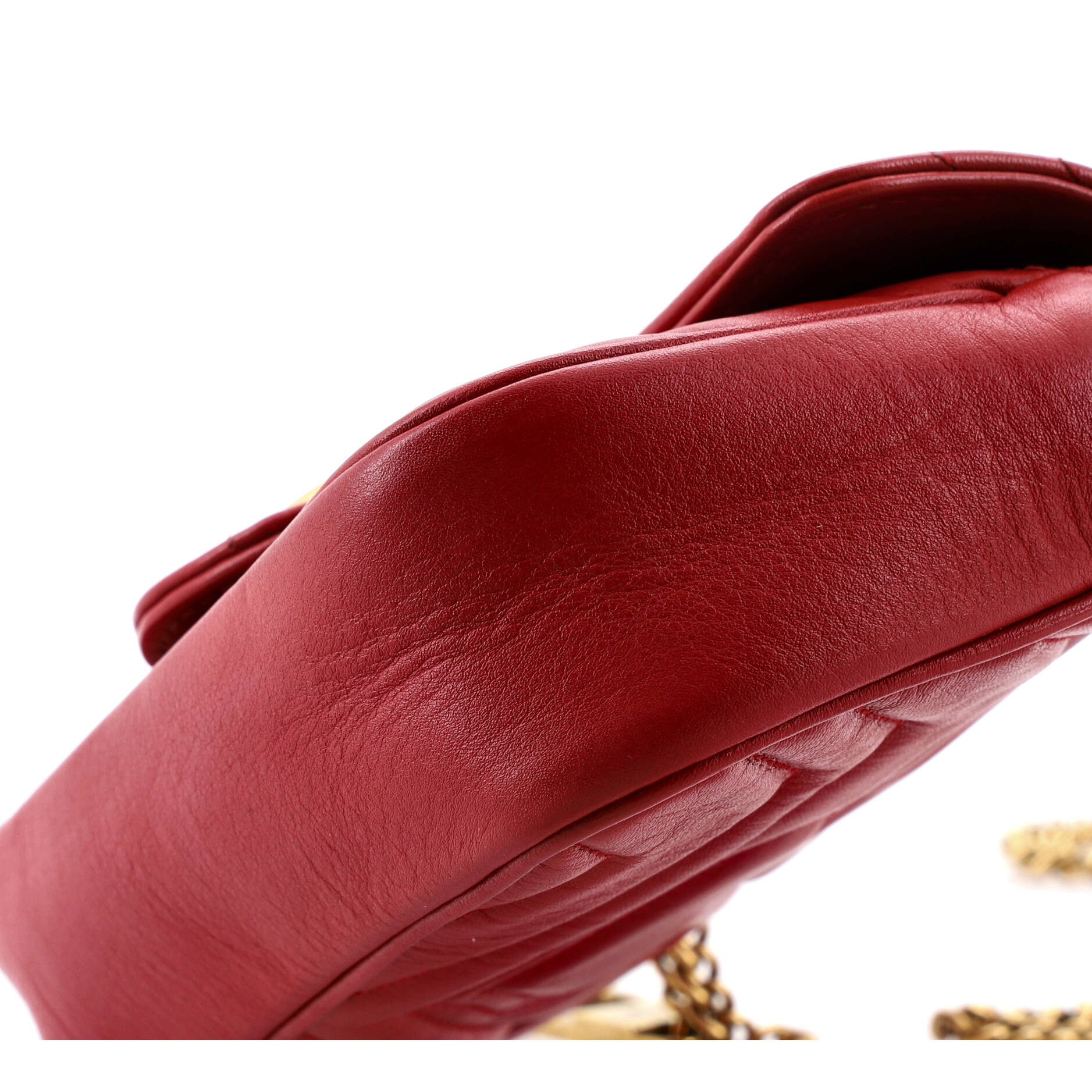 GG Marmont Flap Bag Matelasse Leather Super Mini