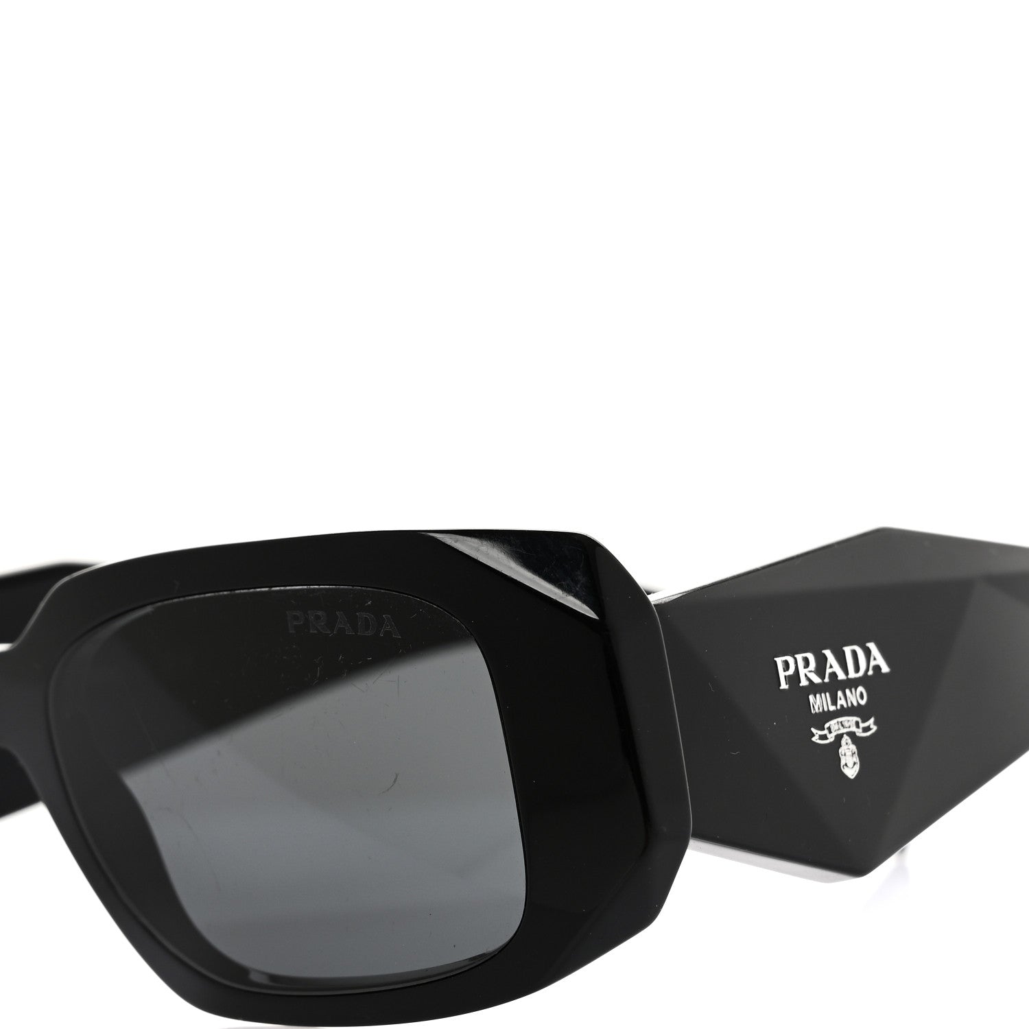 Acetate Symbole Sunglasses SPR 17W Black