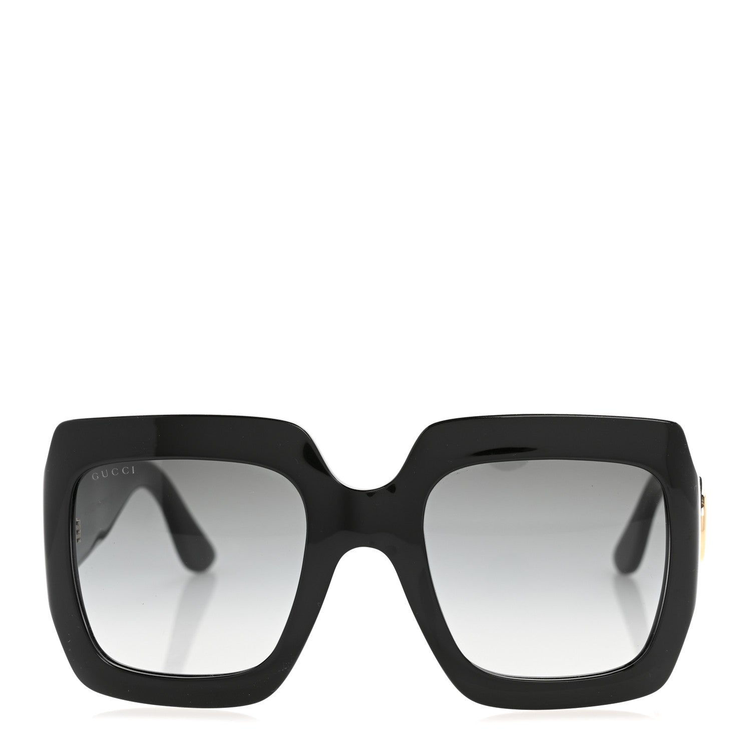 Acetate Square Frame Sunglasses GG0053S Black