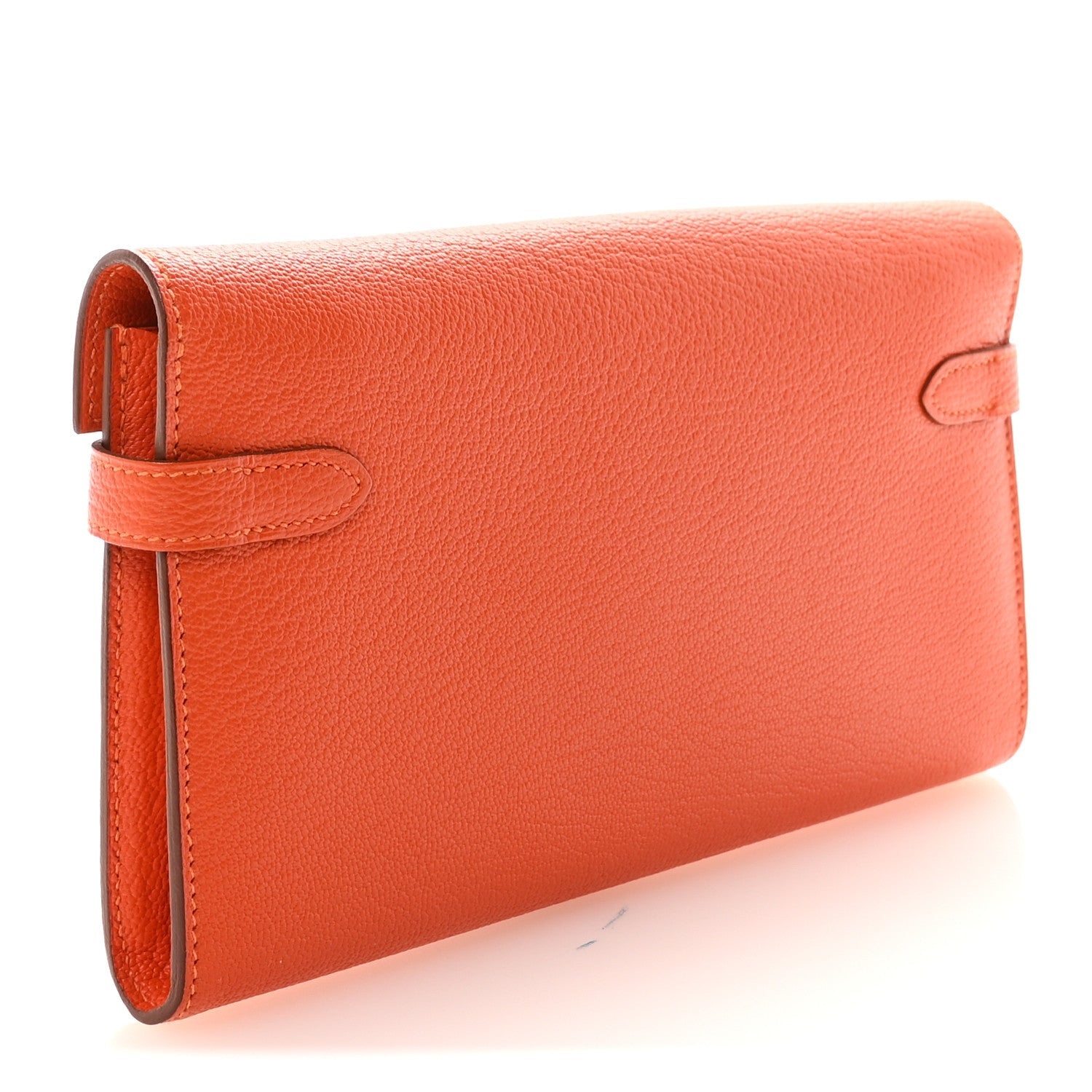 Chevre Mysore Kelly Longue Wallet Feu