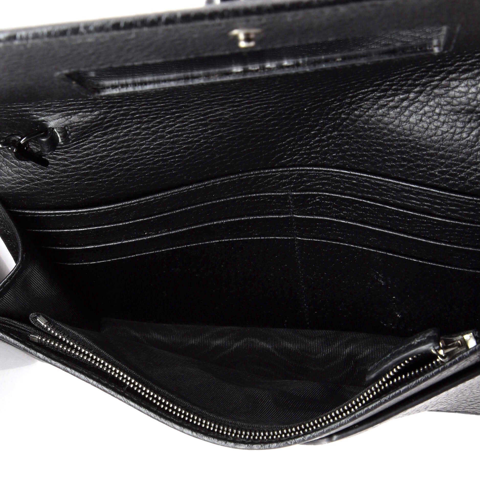 Petite GG Marmont Chain Wallet Leather Mini