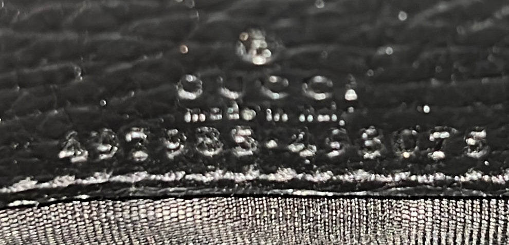 Petite GG Marmont Chain Wallet Leather Mini