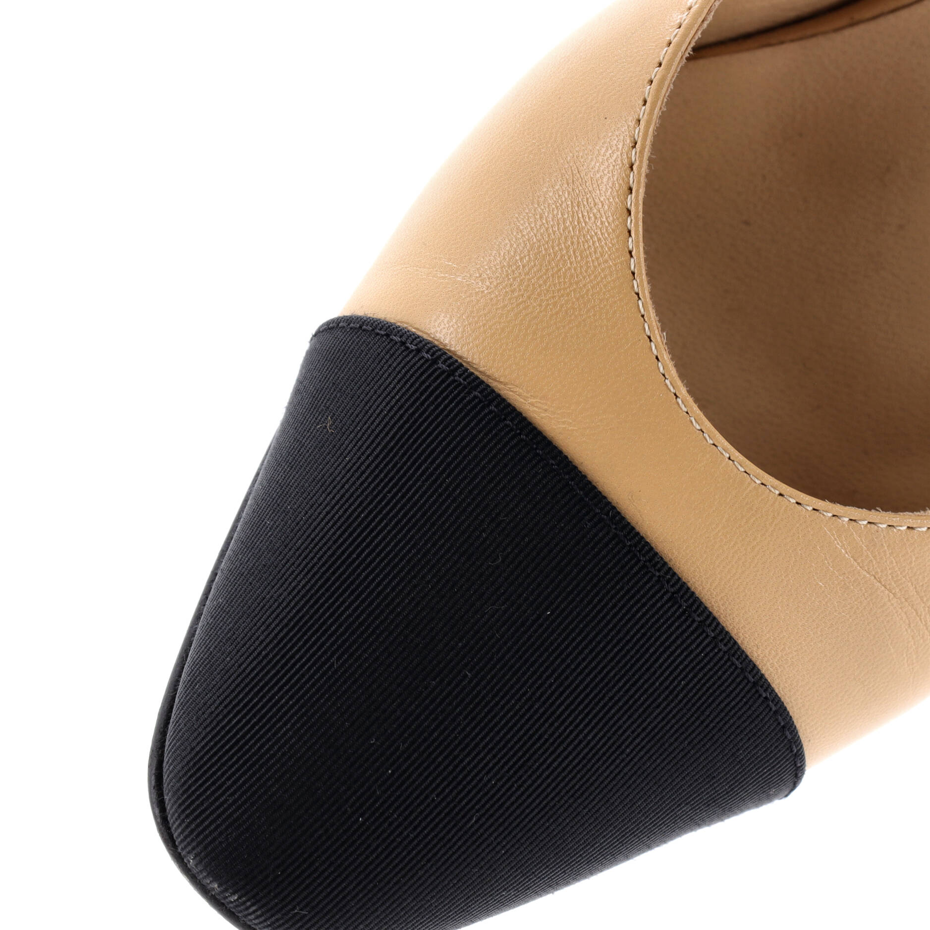 Women’s Cap Toe Slingback Pumps Leather