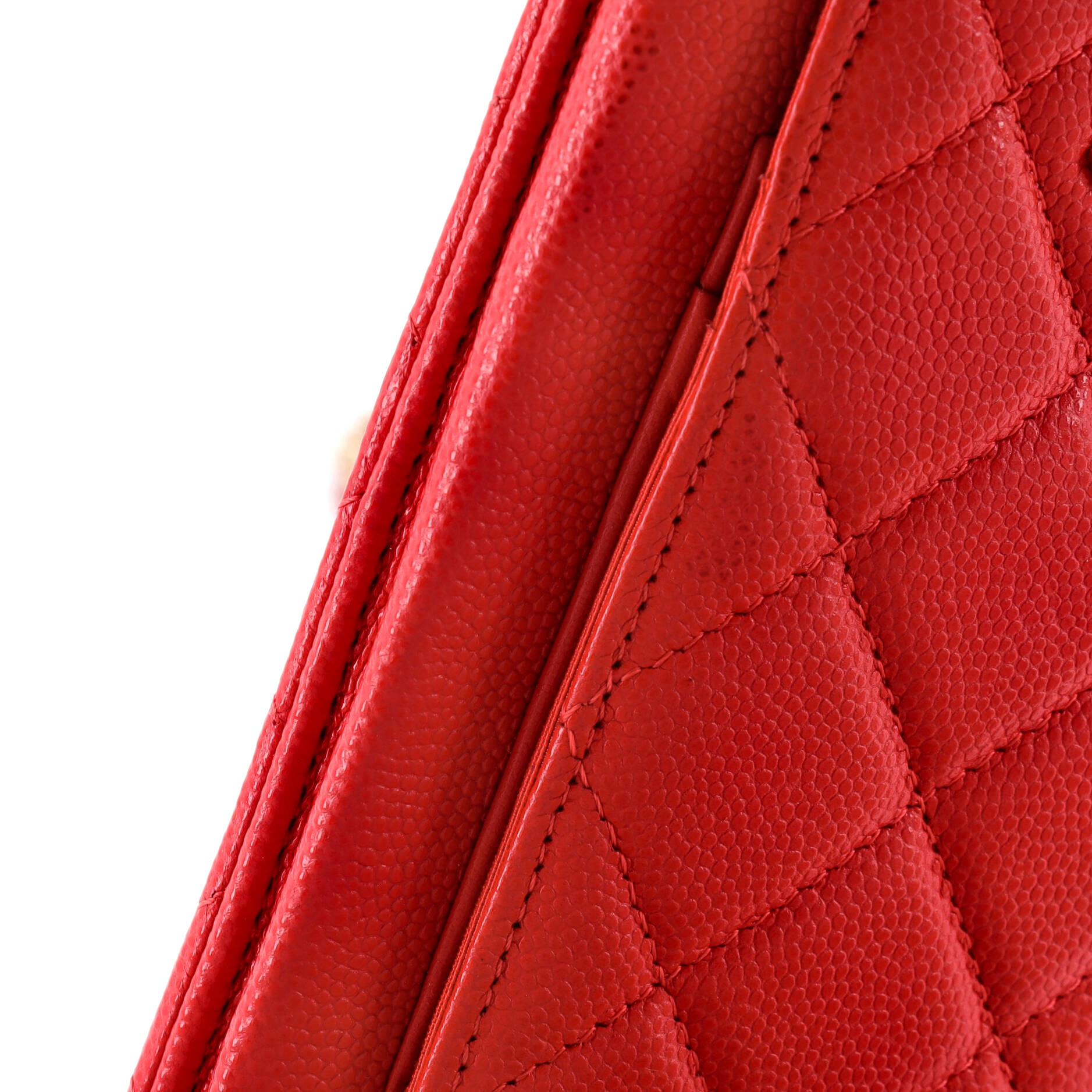 O Phone Holder Crossbody Bag Quilted Caviar