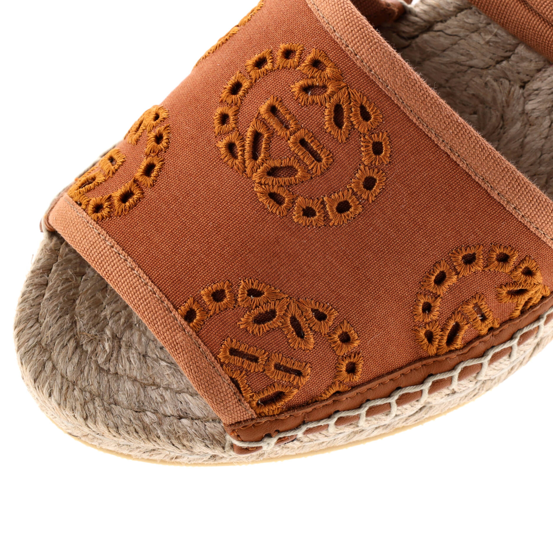 Women's Damita Espadrilles Interlocking G Embroidered Canvas