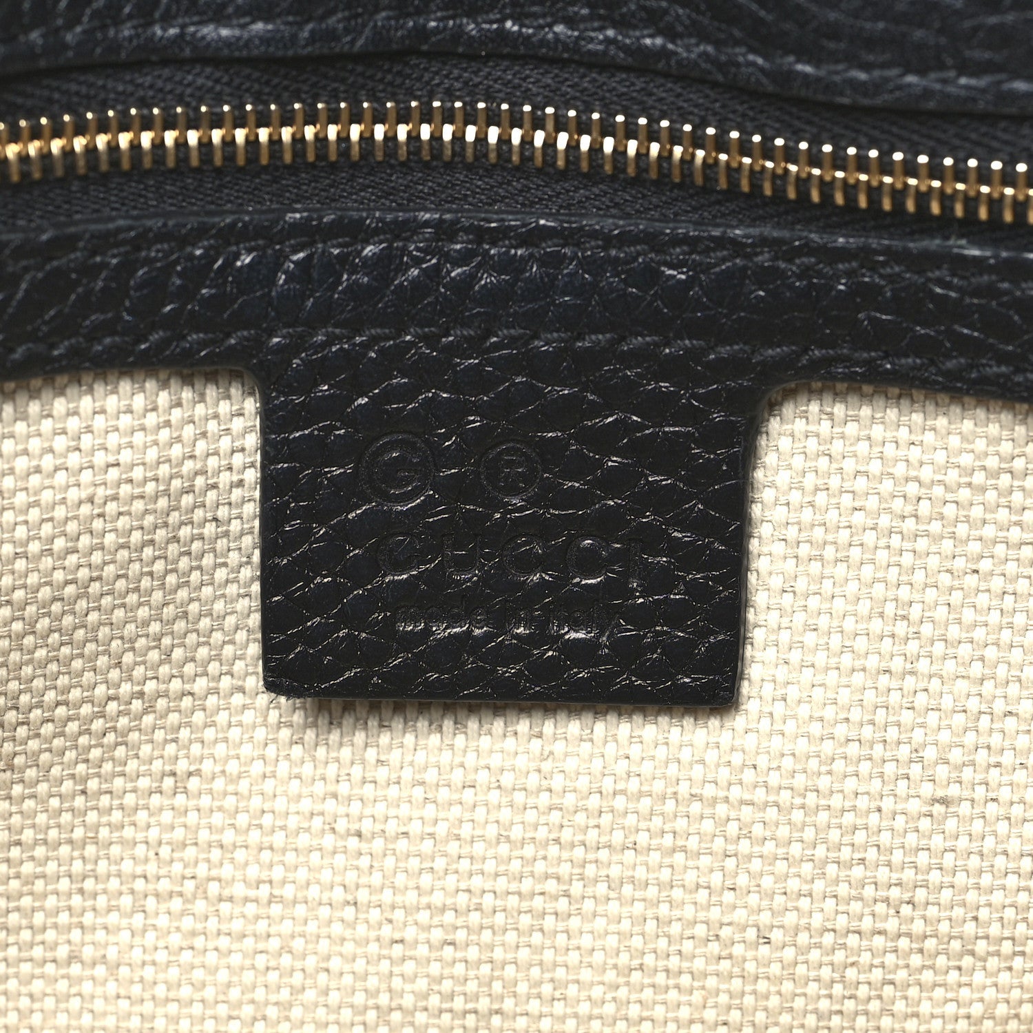 Pebbled Calfskin Medium Soho Flap Crossbody Black