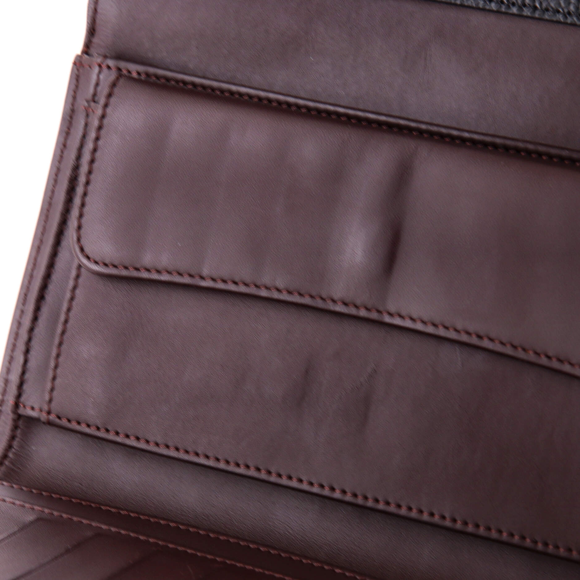 L-Flap Wallet Quilted Matte Caviar Long