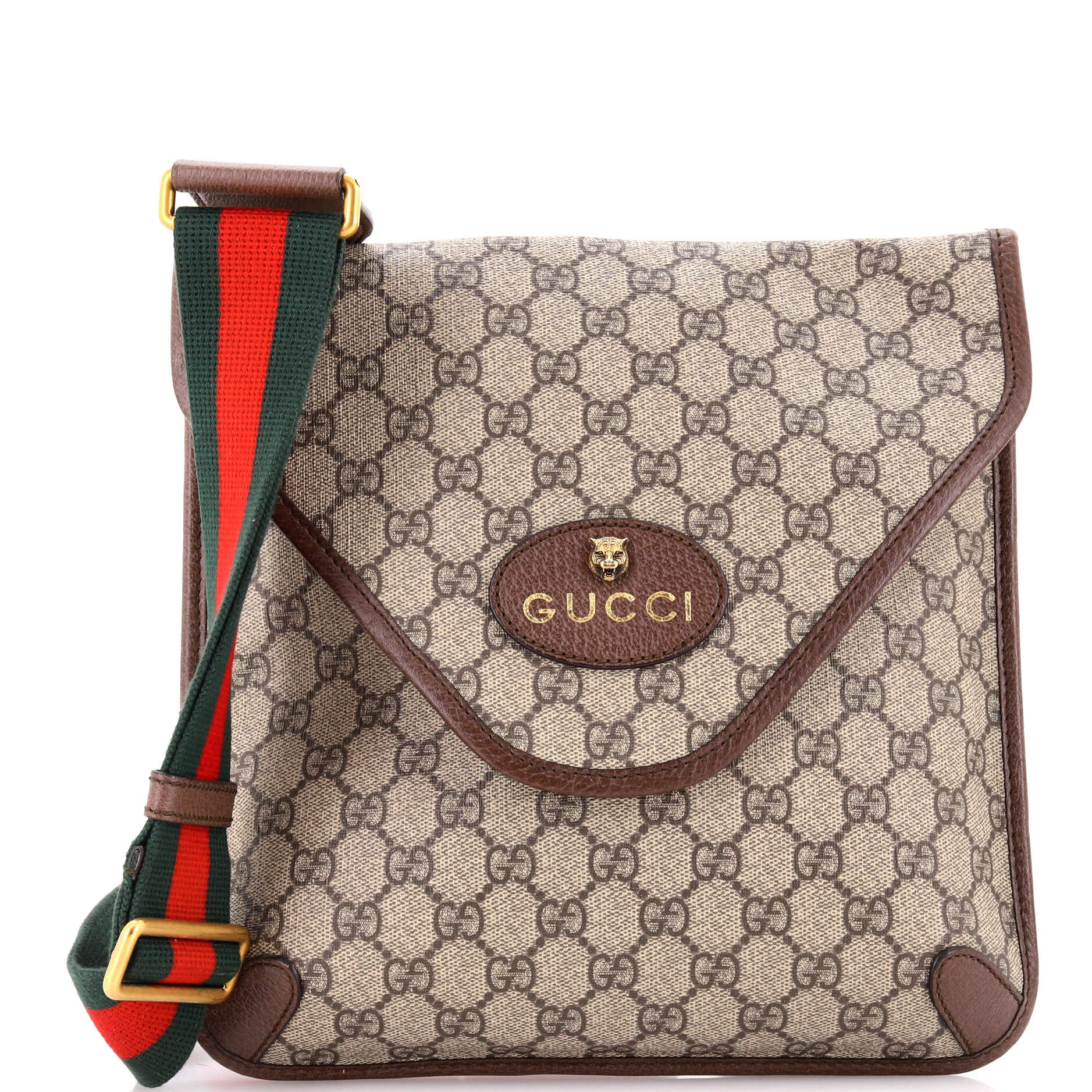 Neo Vintage Envelope Messenger GG Coated Canvas Medium