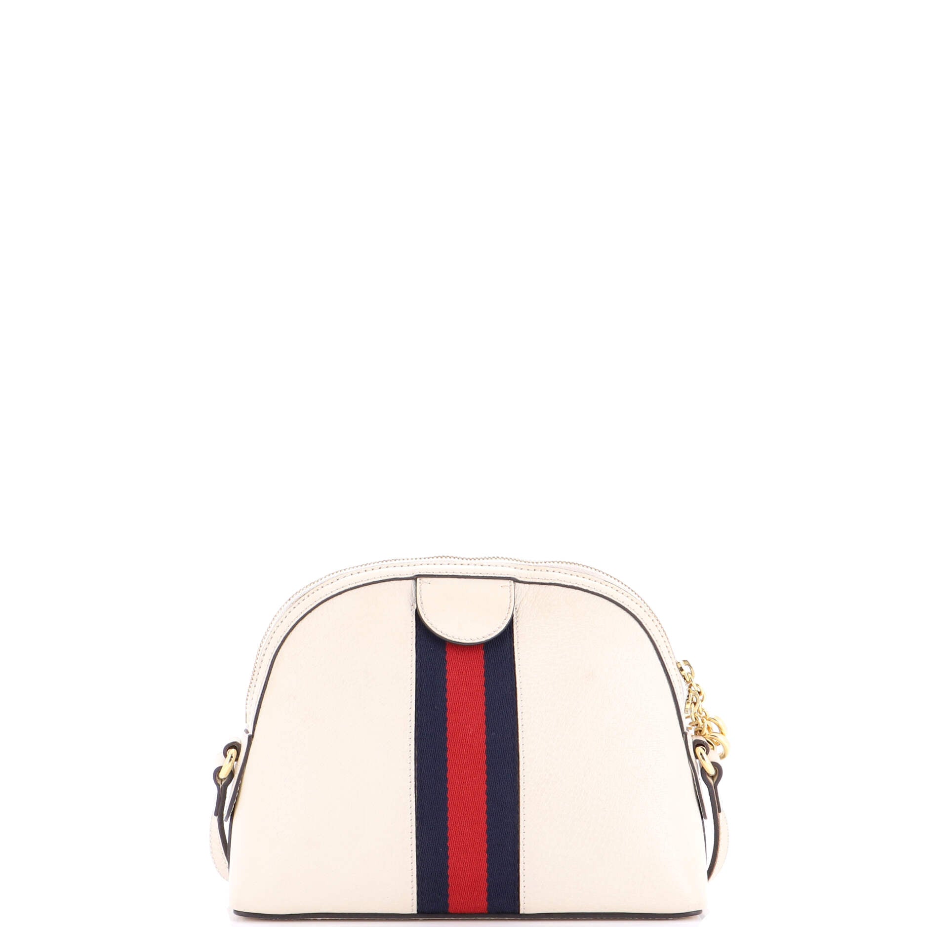 Ophidia Dome Shoulder Bag Leather Small