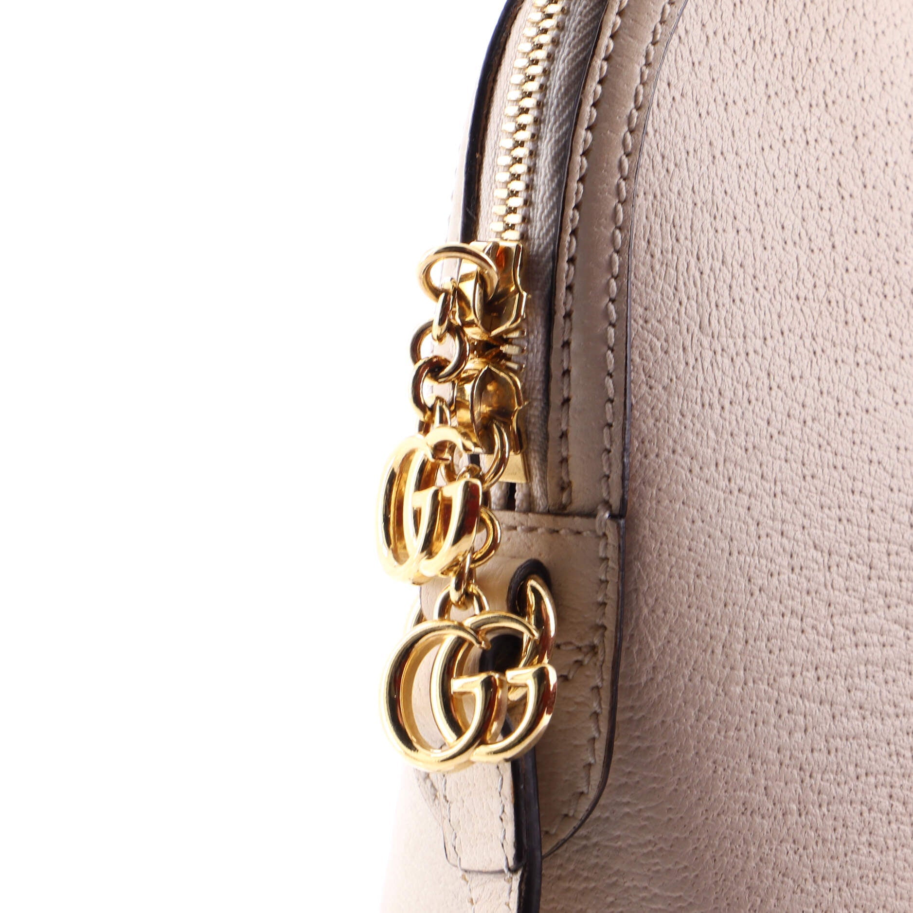 Ophidia Dome Shoulder Bag Leather Small