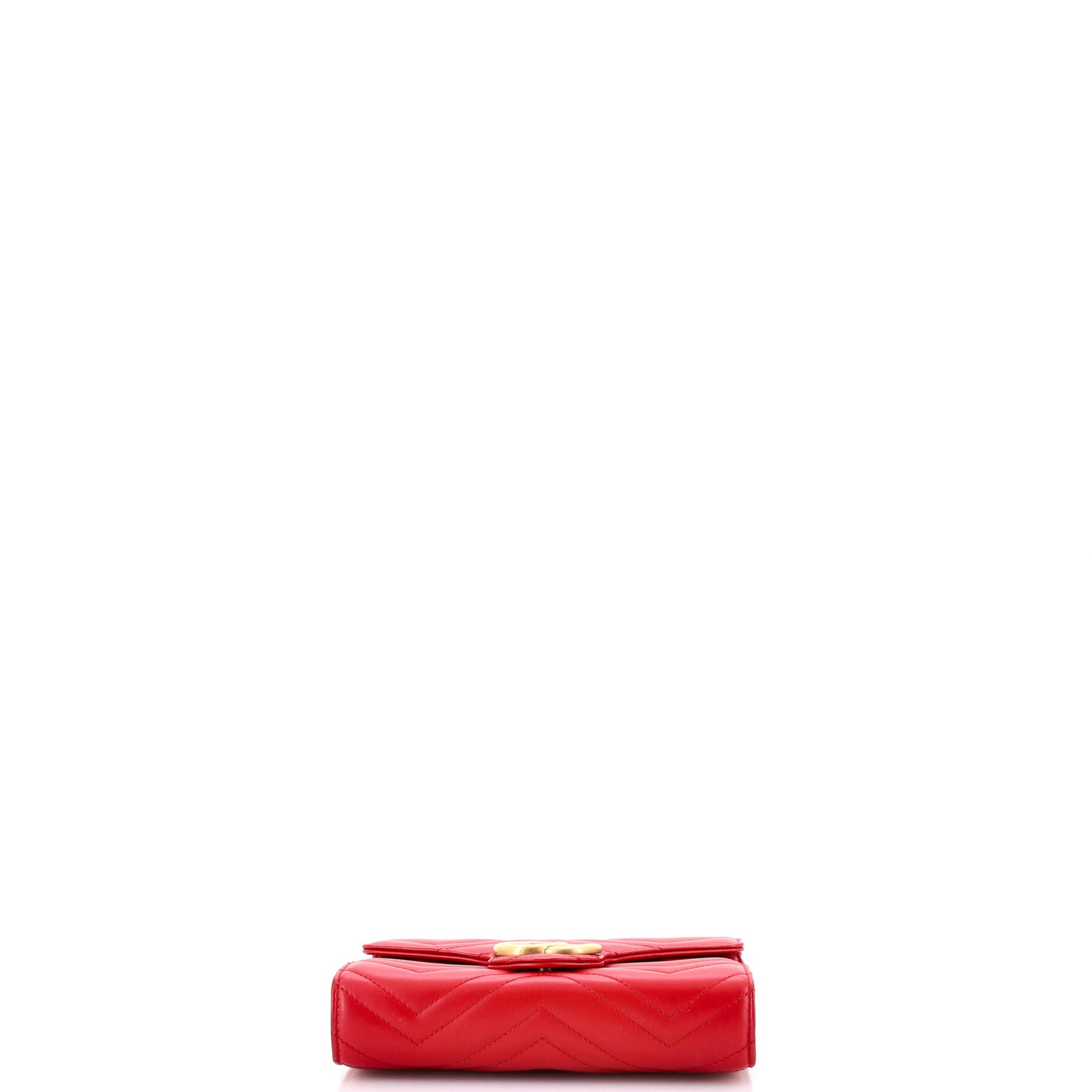 GG Marmont Chain Wallet Matelasse Leather Mini