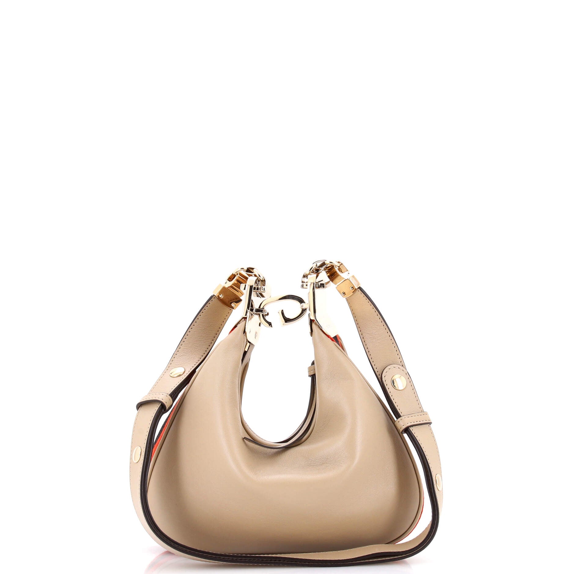 Attache Shoulder Bag Leather Small