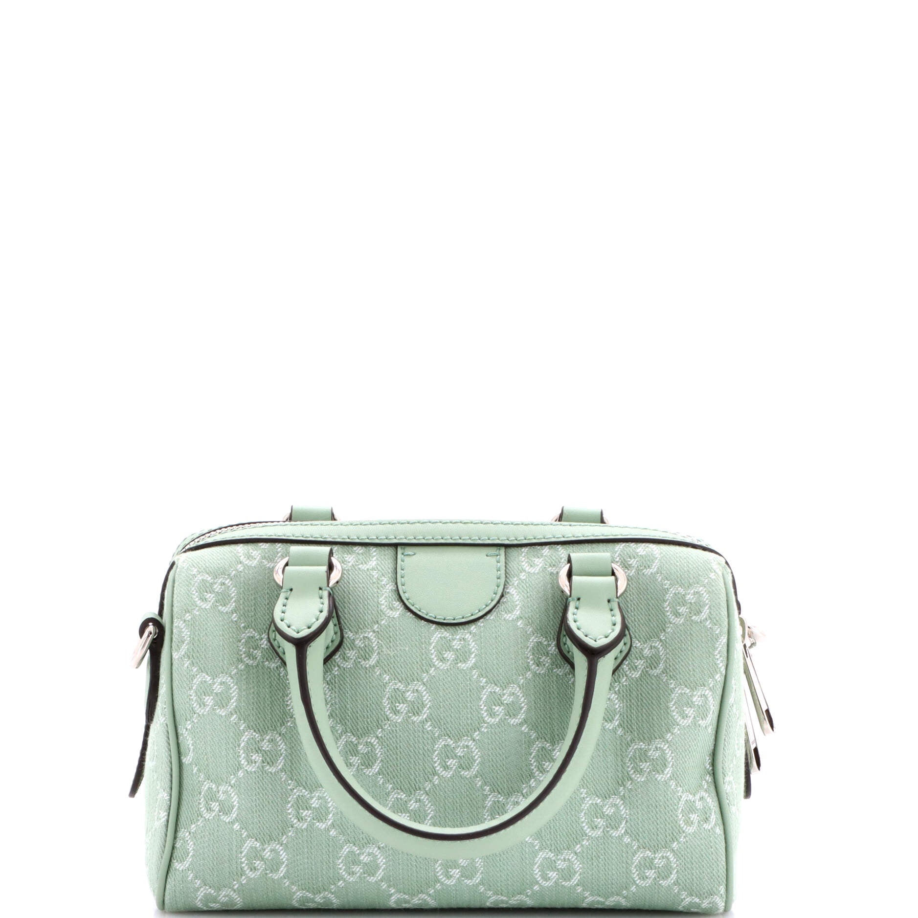 Ophidia Convertible Boston Bag GG Denim Mini